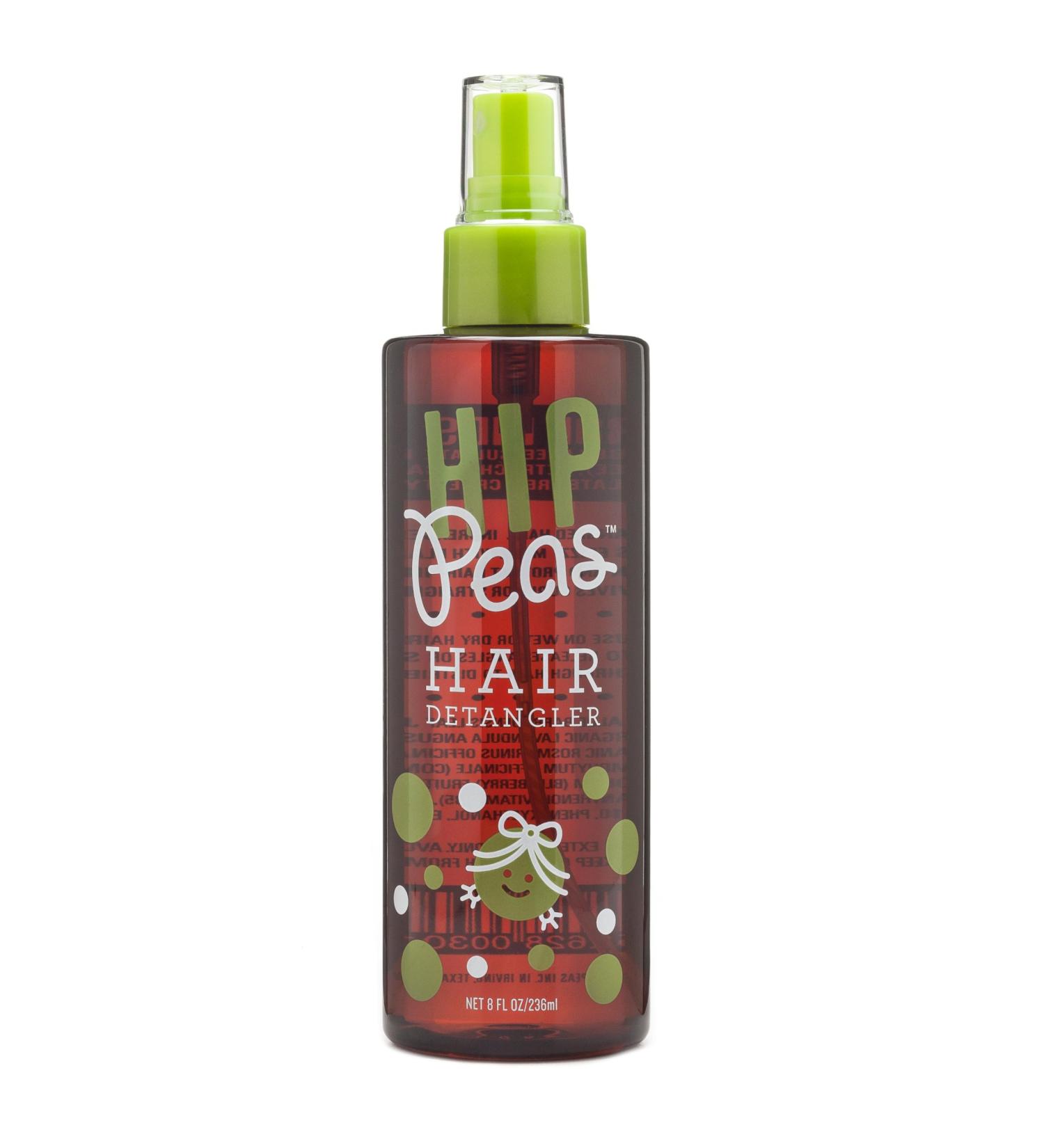 Hip Peas Kids Detangler Leave-In Conditioner Spray for Easy Brushing - No Tangles, Ideal for Wet or Dry Hair - Clean Ingredients - Buy Online on GoSupps.com