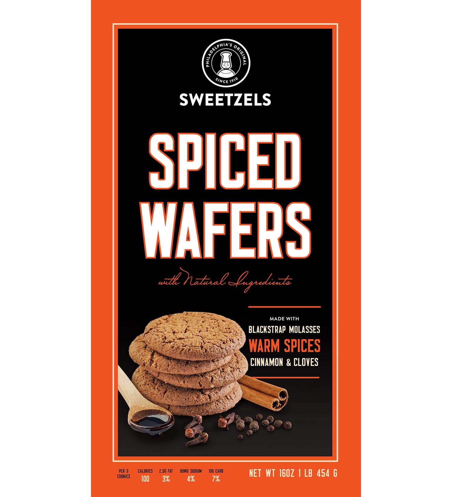 Sweetzels Ginger Snap Cookies - 16 oz - Pack of 2 - Buy Online on GoSupps.com