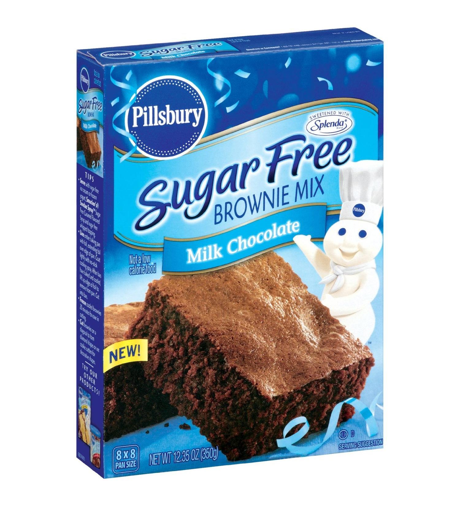 Sugar Free Milk Chocolate Brownie Mix, 12.35 ounce (2 Pack)