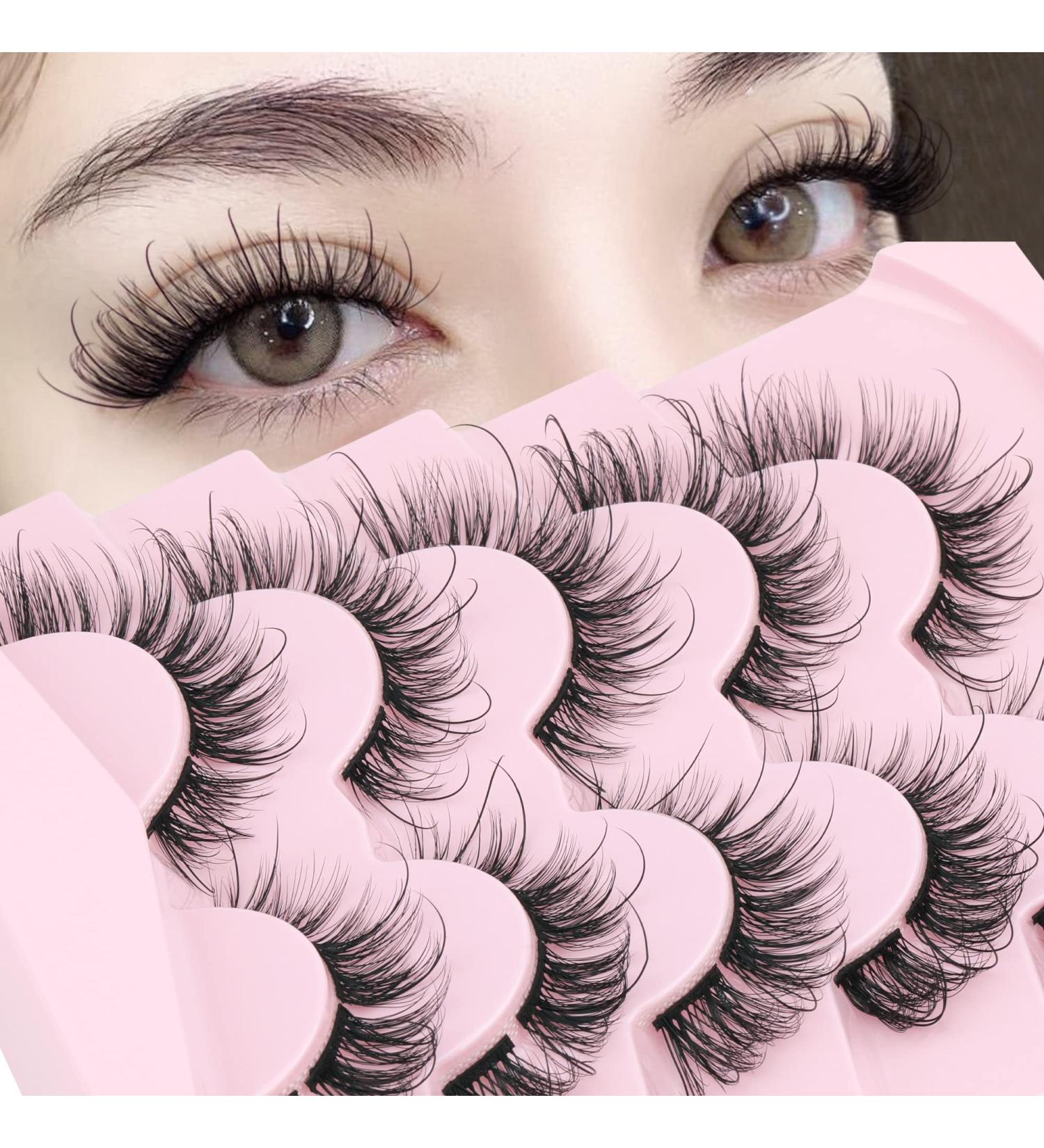 DIY Cluster Wispy D-Curl Faux Mink Lash Extensions - Natural Look | 16mm 3D Fake Eyelashes - Buy Online on GoSupps.com