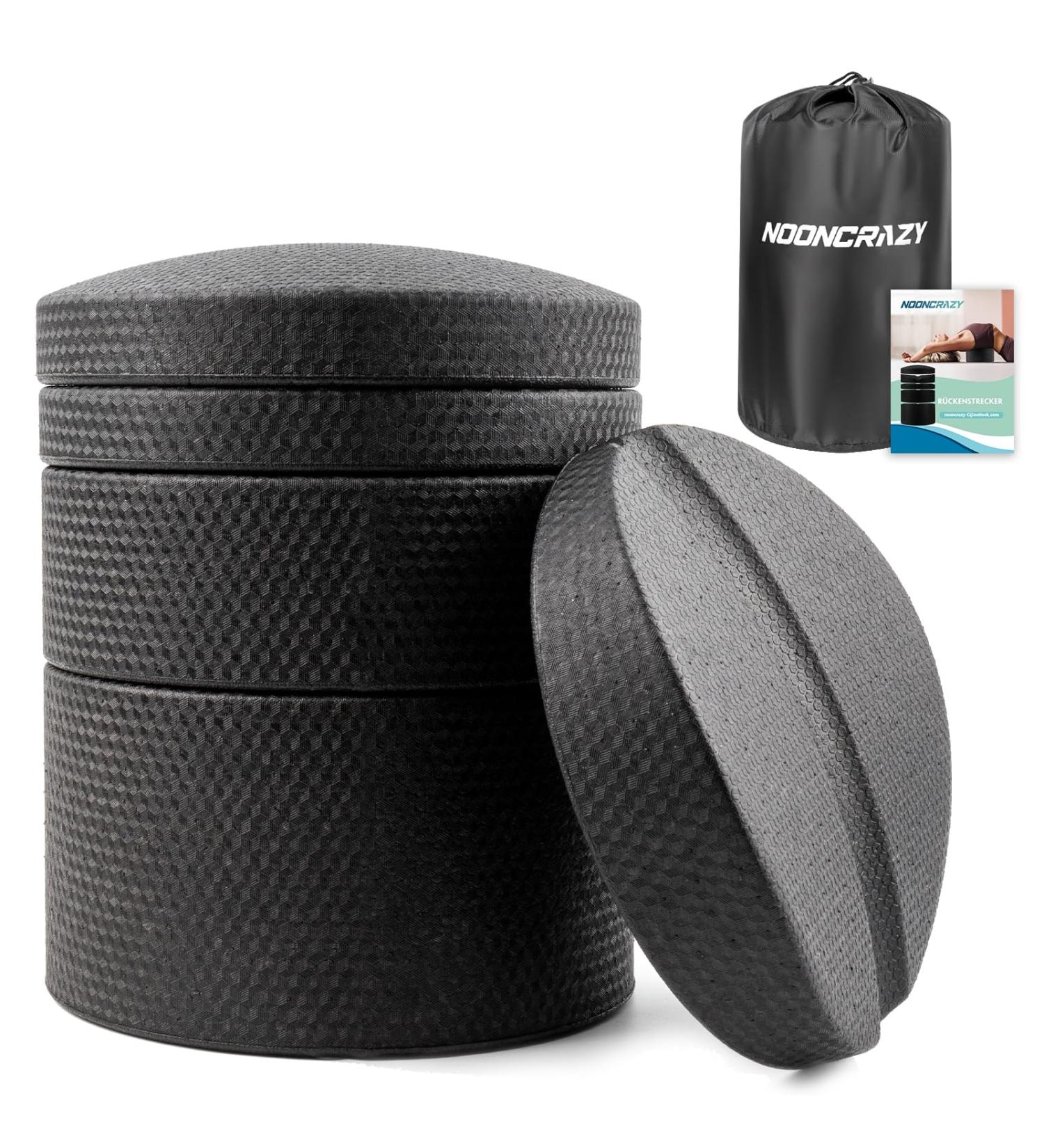 Adjustable Nooncrazy Back Extension | Beginner Guide & Pull Bag | Stretch & Relax Upper Back Muscles - Buy Online on GoSupps.com