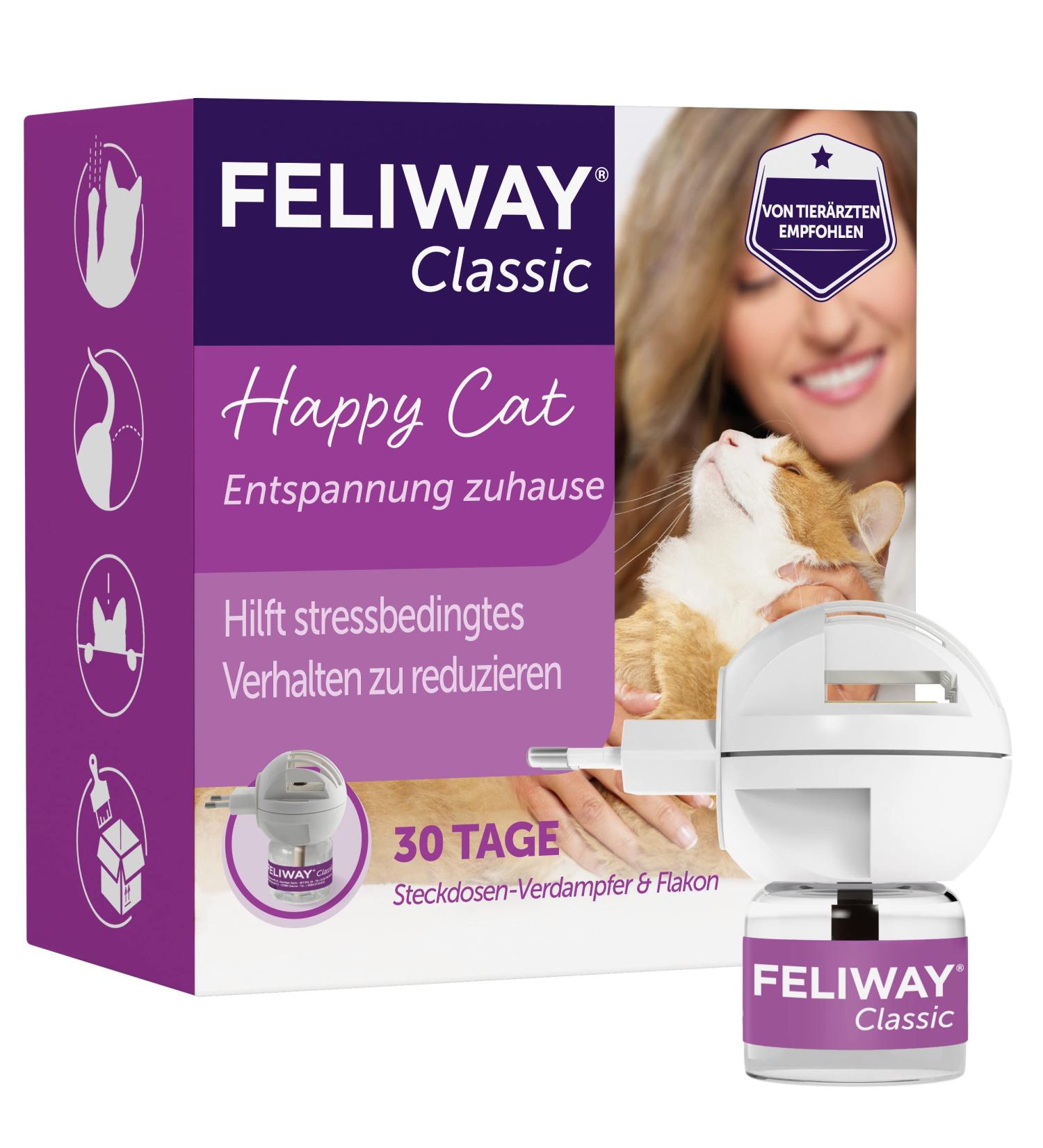 Feliway Classic Starter Set - Buy Online for International Shipping | Soothing Solution for Cats - Buy Online on GoSupps.com