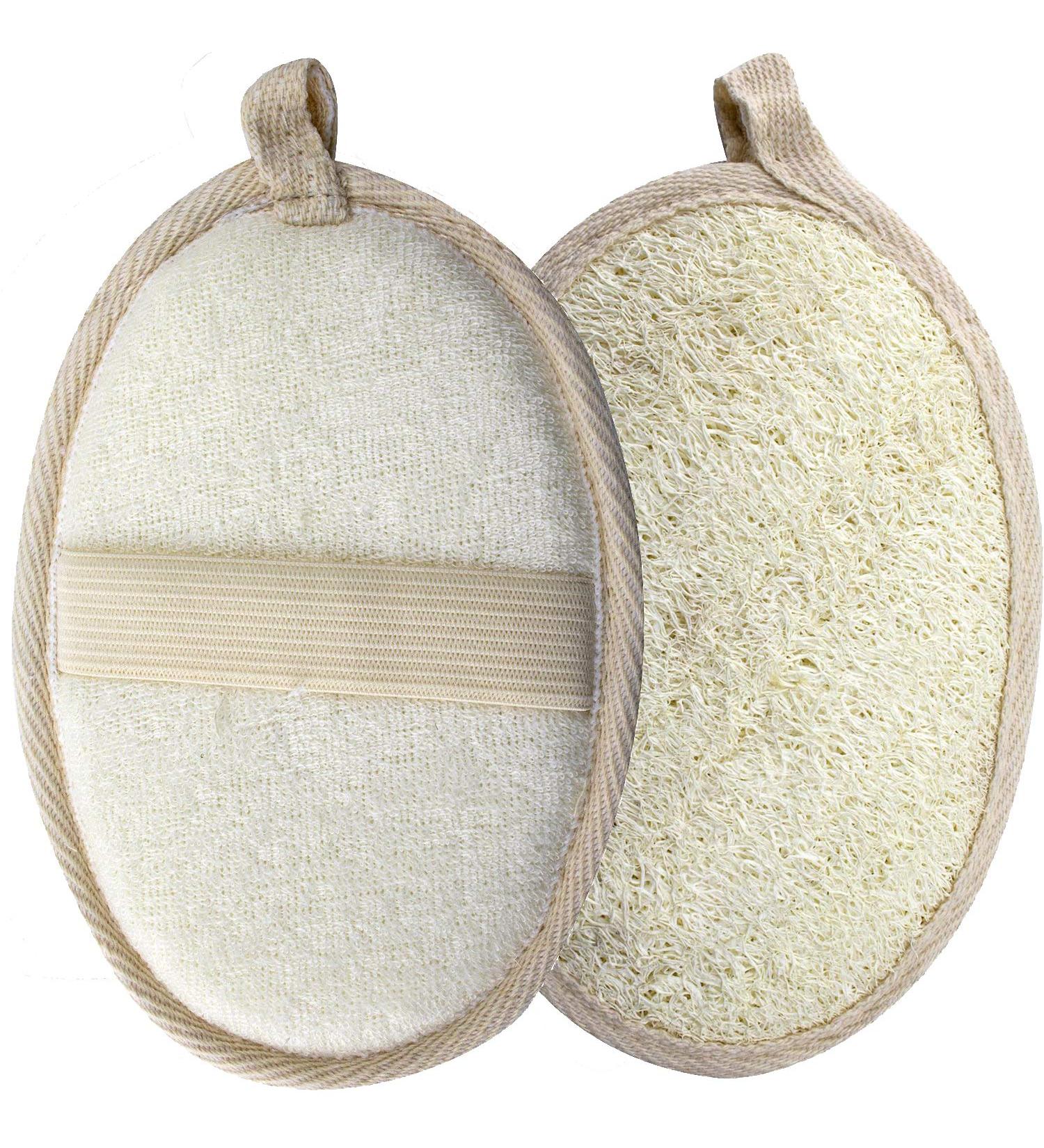 Luffa Elves Loofah Sponge pad Natural loofah Sponge exfoliating loofah pad Body Cleanser Both Men and Women can use Perfect spa and Shower /191