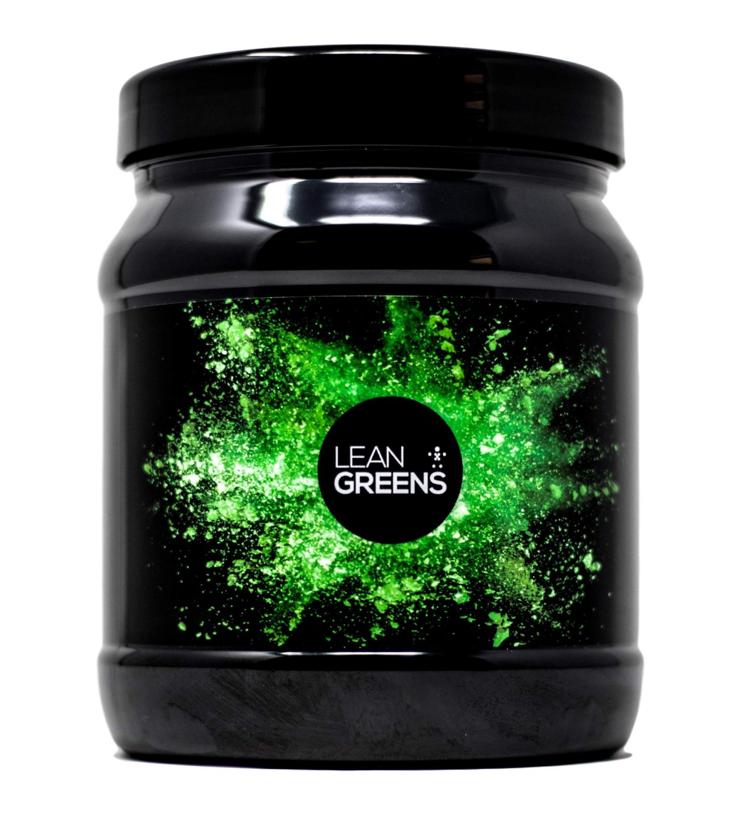 Lean Greens Super Greens Powder - 500g - Detox Blend of Wheatgrass, Spirulina & Vegetables - Sneak More Veggies into Your Day in 30 Seconds - Buy Online on GoSupps.com