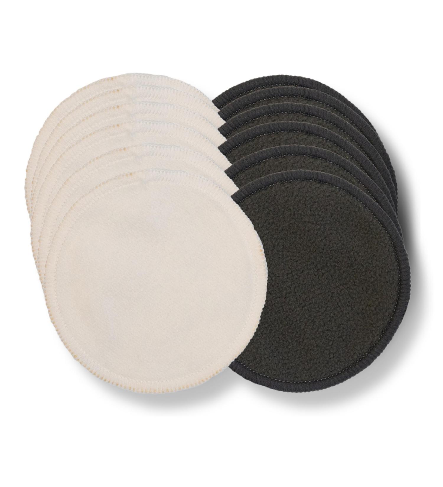 Reusable Makeup Remover Pads - Eco-Friendly Bamboo Cotton Soft & Washable Set of 12 - Buy Online on GoSupps.com