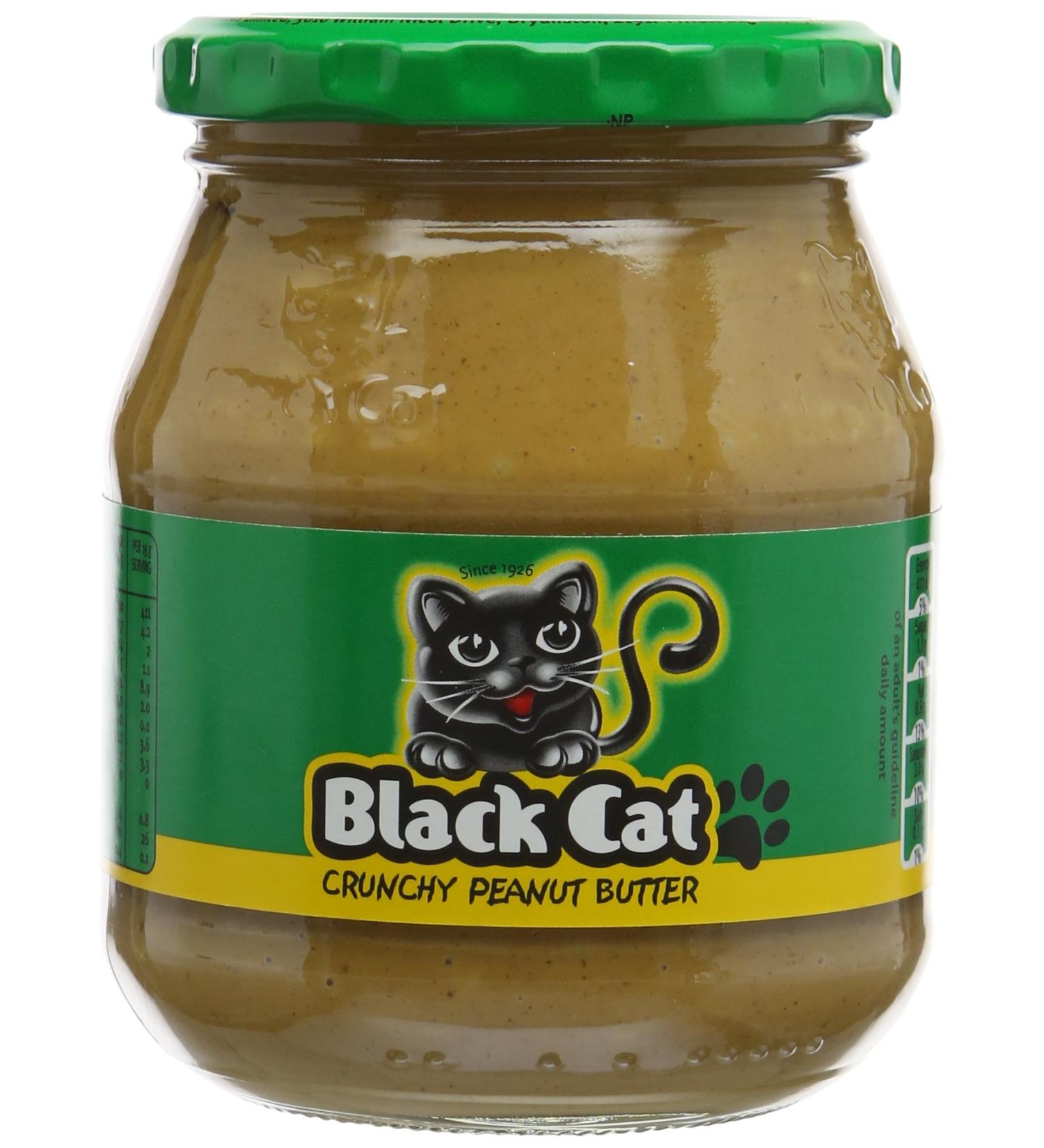 Black Cat Peanut Butter Crunchy - 400g 1 - Buy Online on GoSupps.com