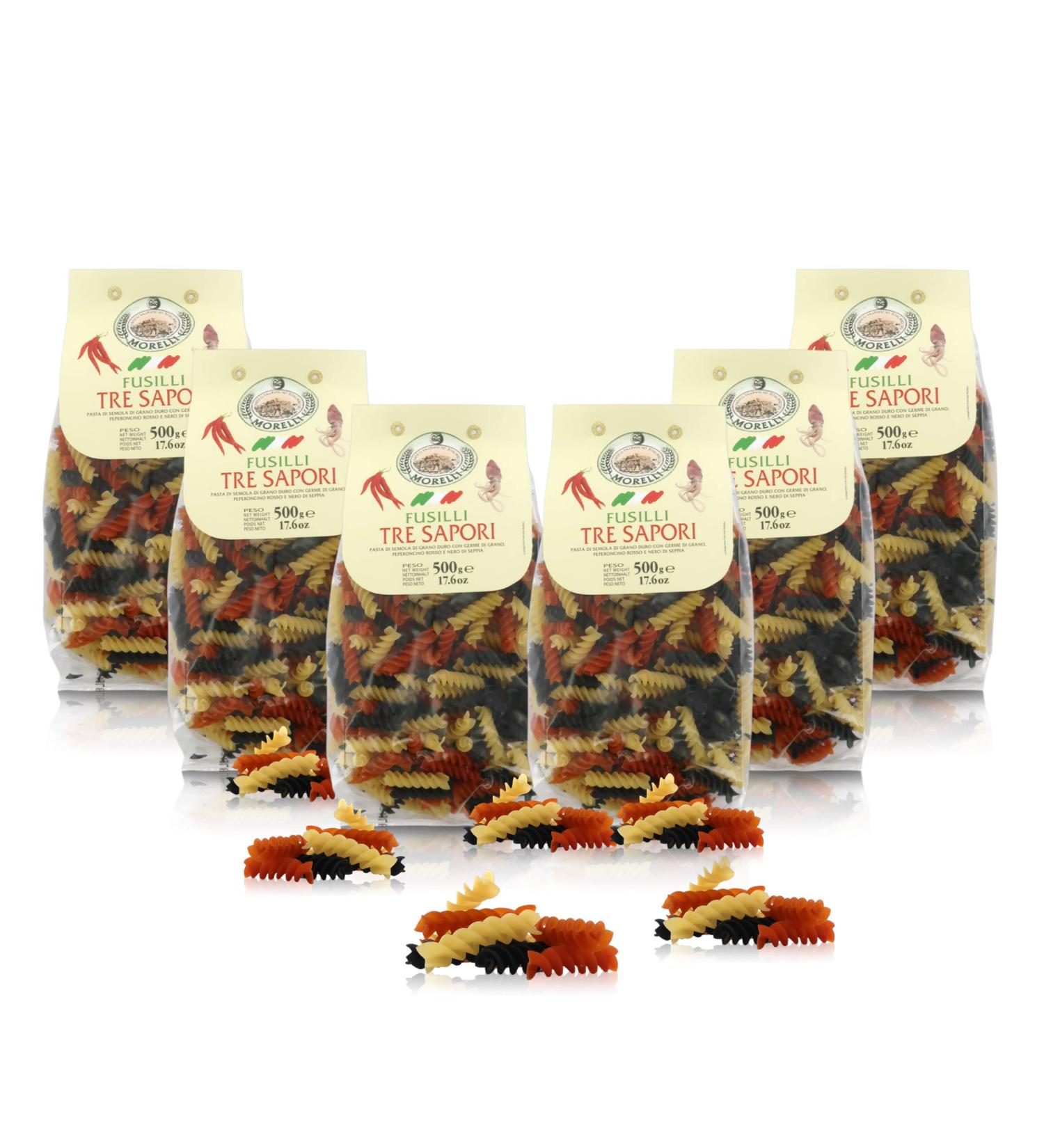 Fusilli Box of 6 x 500 g - Buy Online on GoSupps.com
