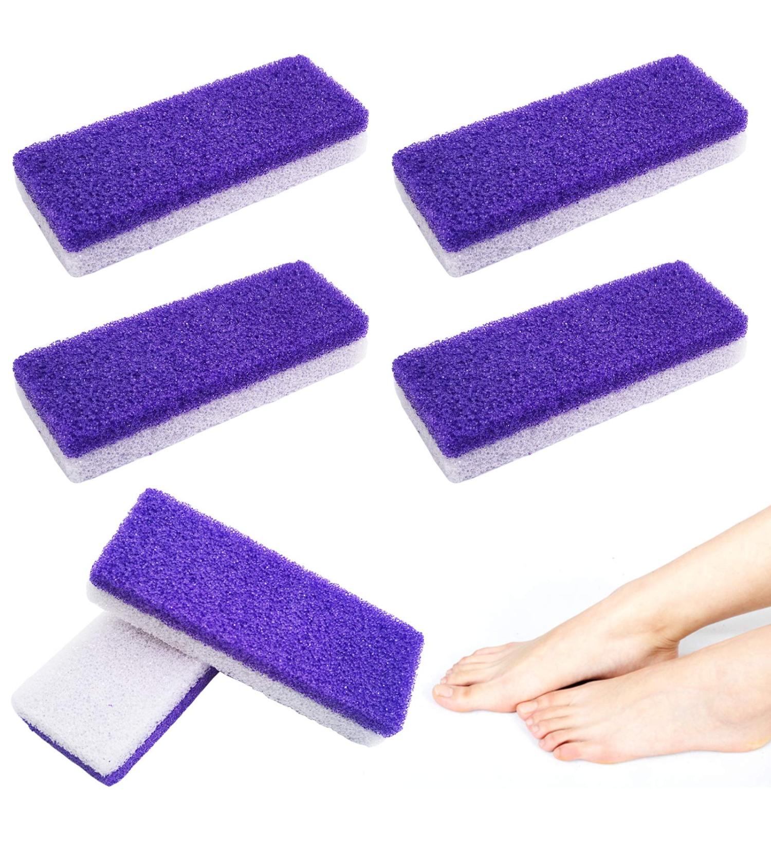 SourceTon Callus Remover & Foot Scrubber Set - 6 Pack for Perfect Pedicures | International Shipping Available - Buy Online on GoSupps.com