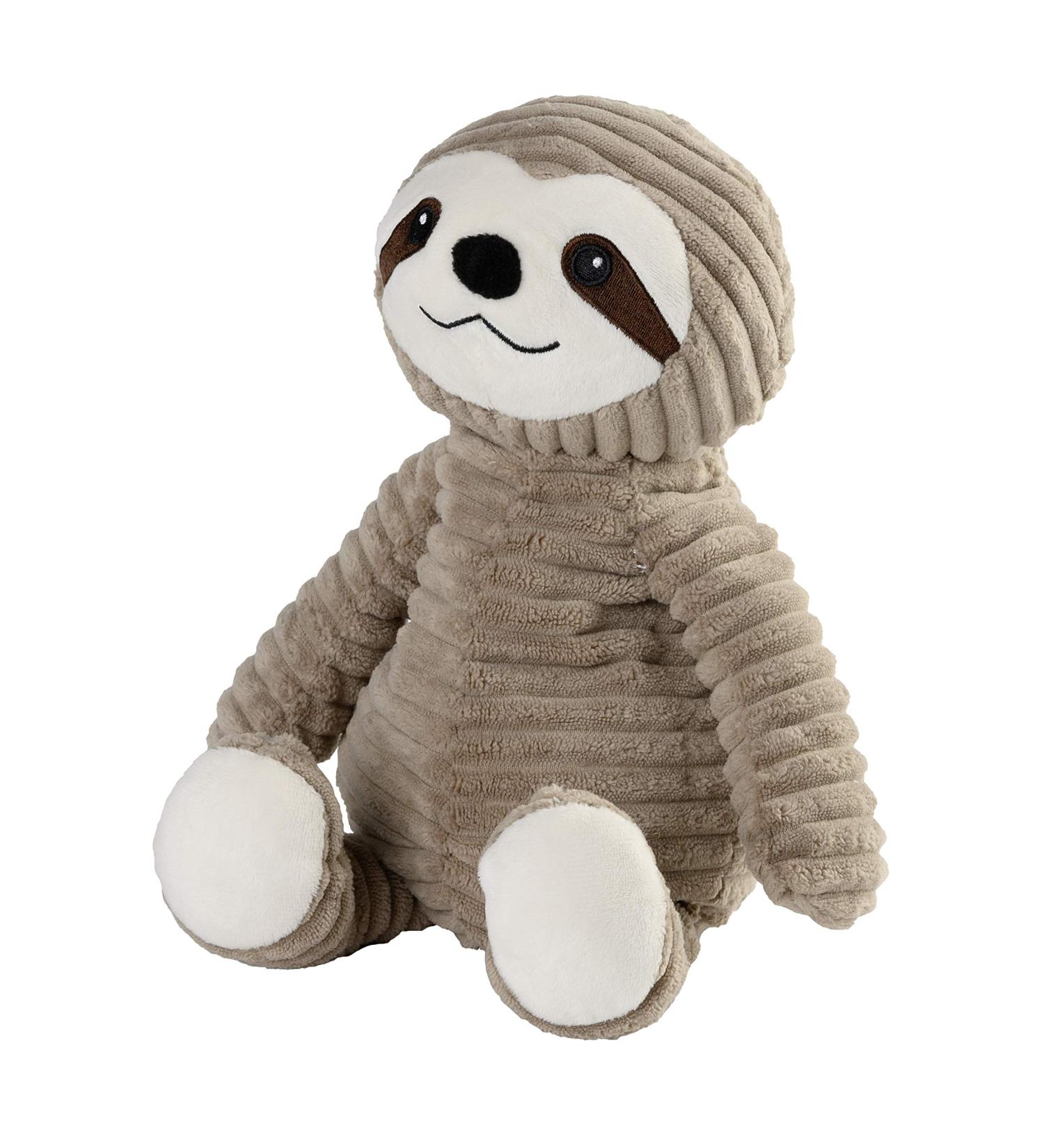 Warmies Pure Sloth Heat Pad | 30cm Stuffed Toy with Removable Millet & Lavender Filling - Soothing Comfort for All Ages - Buy Online on GoSupps.com