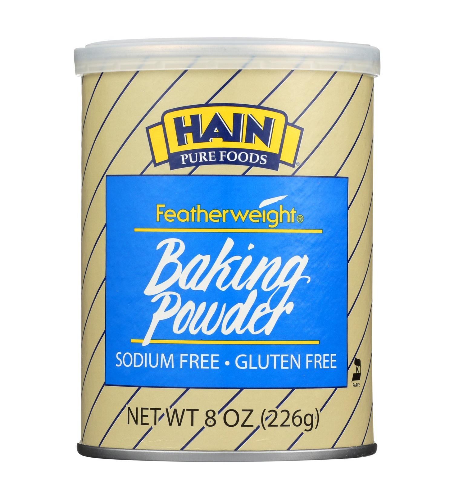 Hain Pure Foods Baking Powder Low Salt ( 12x8 OZ)12