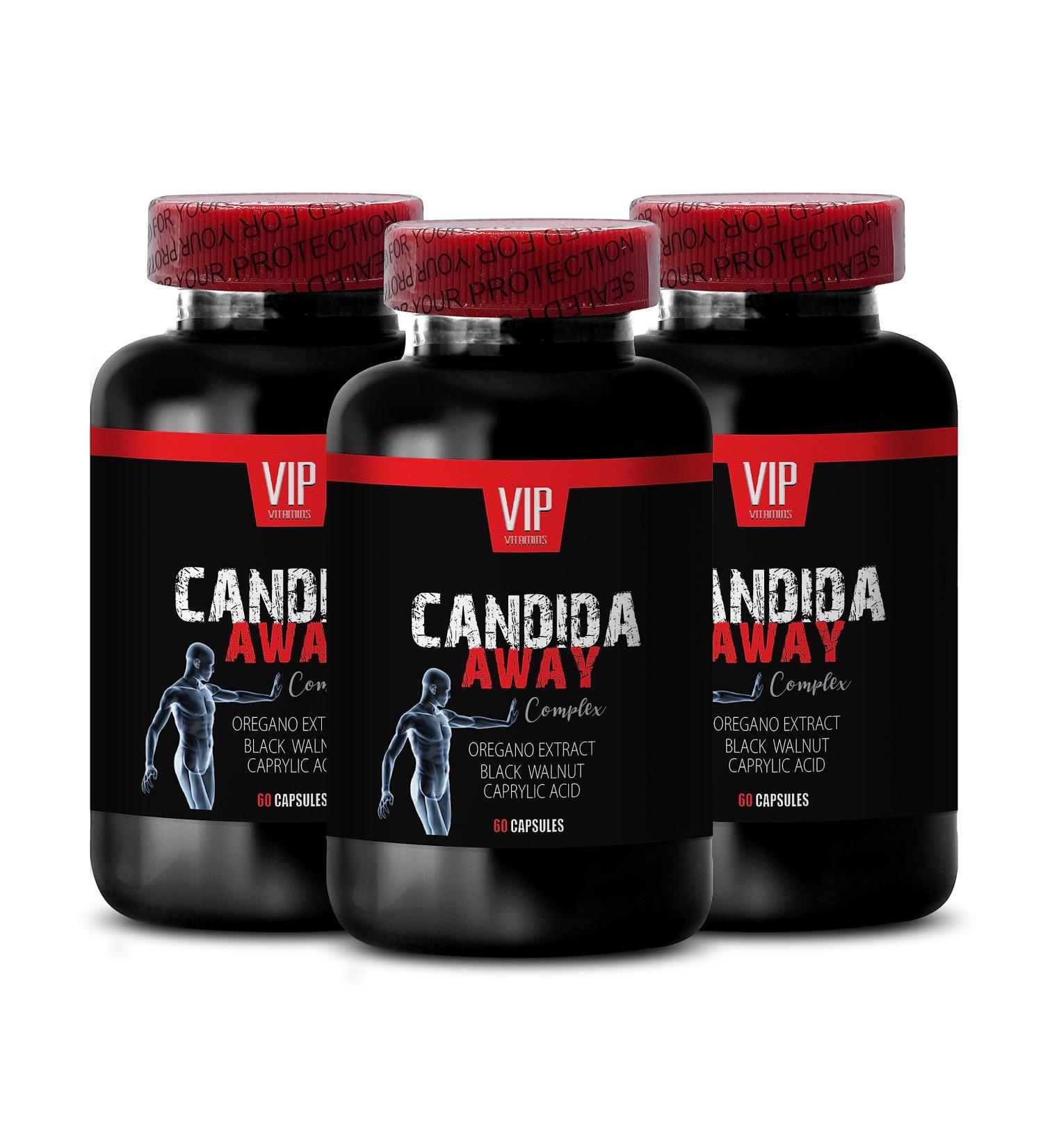 black walnut extract gut flora complex standard process - CANDIDA AWAY COMPLEX - aloe vera leaf extract caprylic acid immune booster oregano oil capsules organic super strength - 3 Bot 180 Caps - Buy Online on GoSupps.com