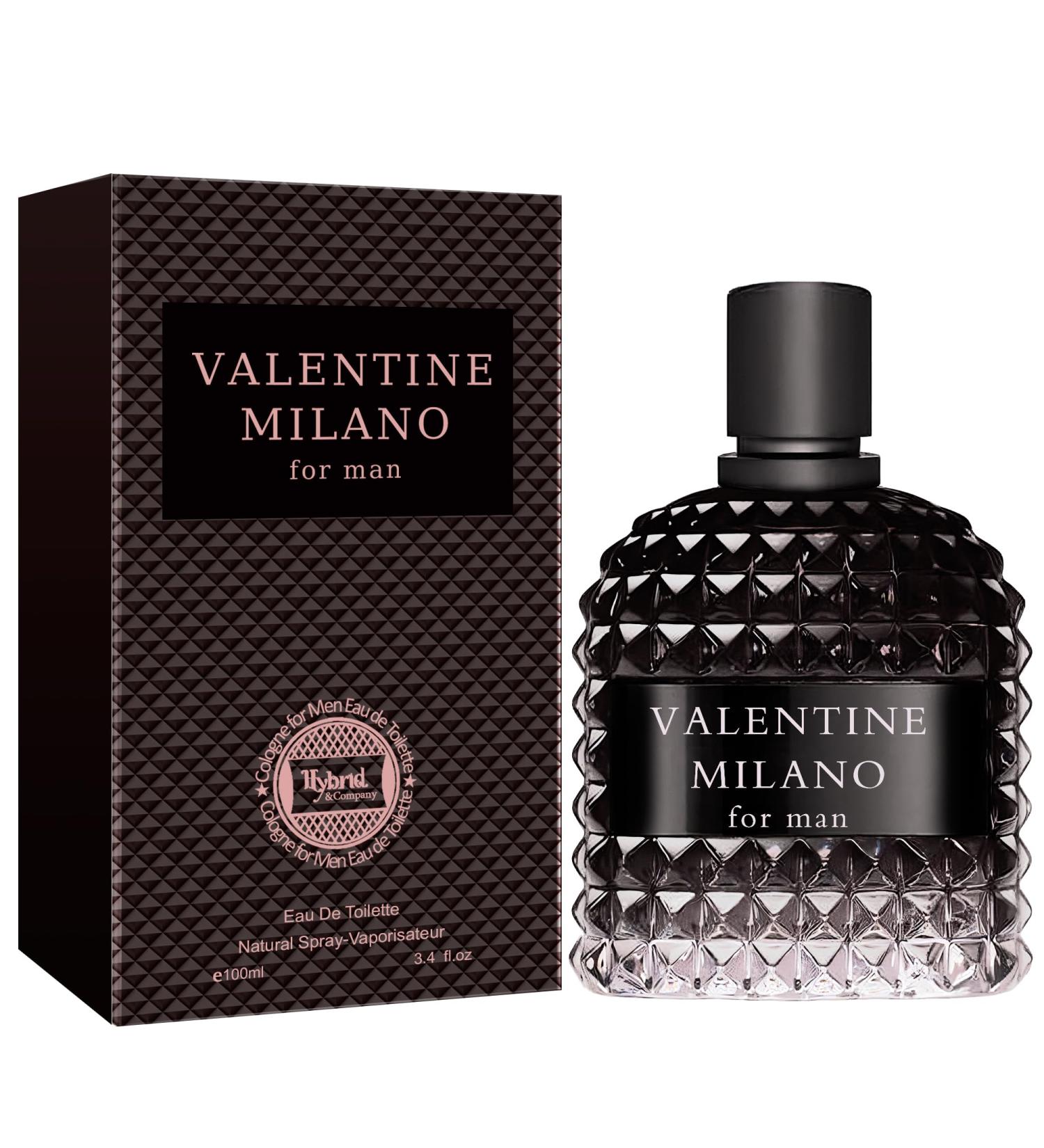 Hybrid & Company Valentine Milano For Man EAU DE Toilette For Man Natural Spray Vaporisateur 3.4 FL.OZ VALENTINE MILANO 3.4 Fl Oz (Pack of 1) - Buy Online on GoSupps.com