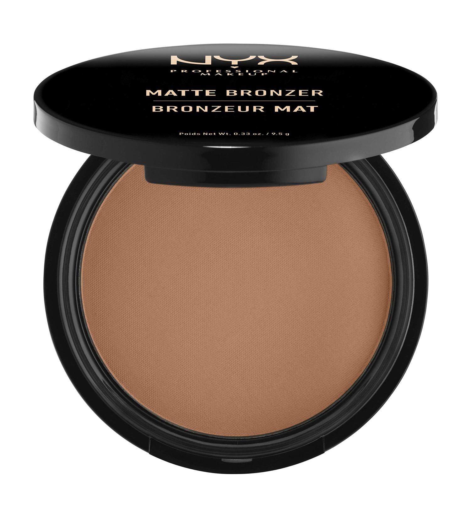 NYX Professional Makeup Matte Body Bronzer - Vegan Dark Tan 04 | Pressed Powder No Shimmer for a Flawless Glow - Buy Online on GoSupps.com
