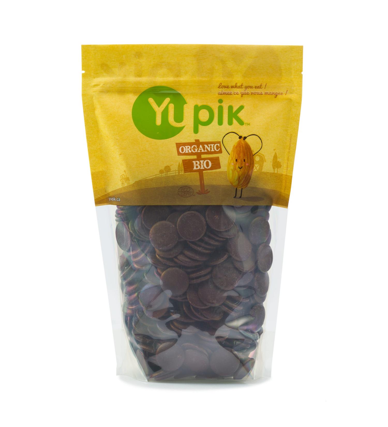 Yupik Organic Cocoa Liquor Wafers (100-percent Cocoa Paste Natural) 1 Kilogram 6 Count 6 kg - Buy Online on GoSupps.com