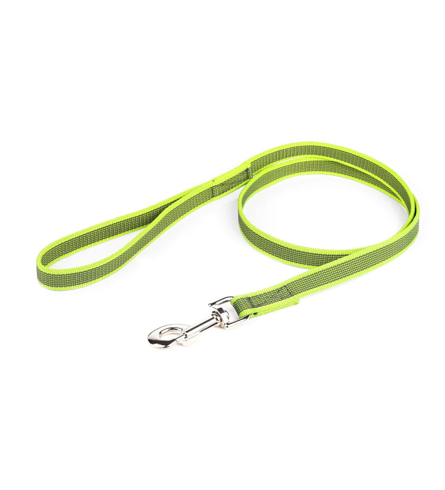 IDC Color & Gray Rubberized Leash 20mm x 1.2m - Neon Gray | Durable & Stylish Dog Leash for International Shipping - Buy Online on GoSupps.com