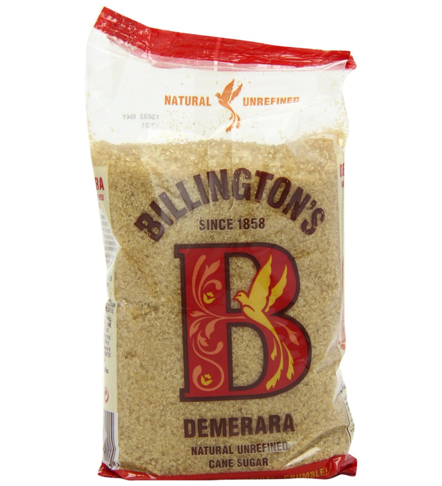Billingtons Demerara Natural Unrefined Cane Sugar 500g - Premium Quality Sweetener - Buy Online on GoSupps.com