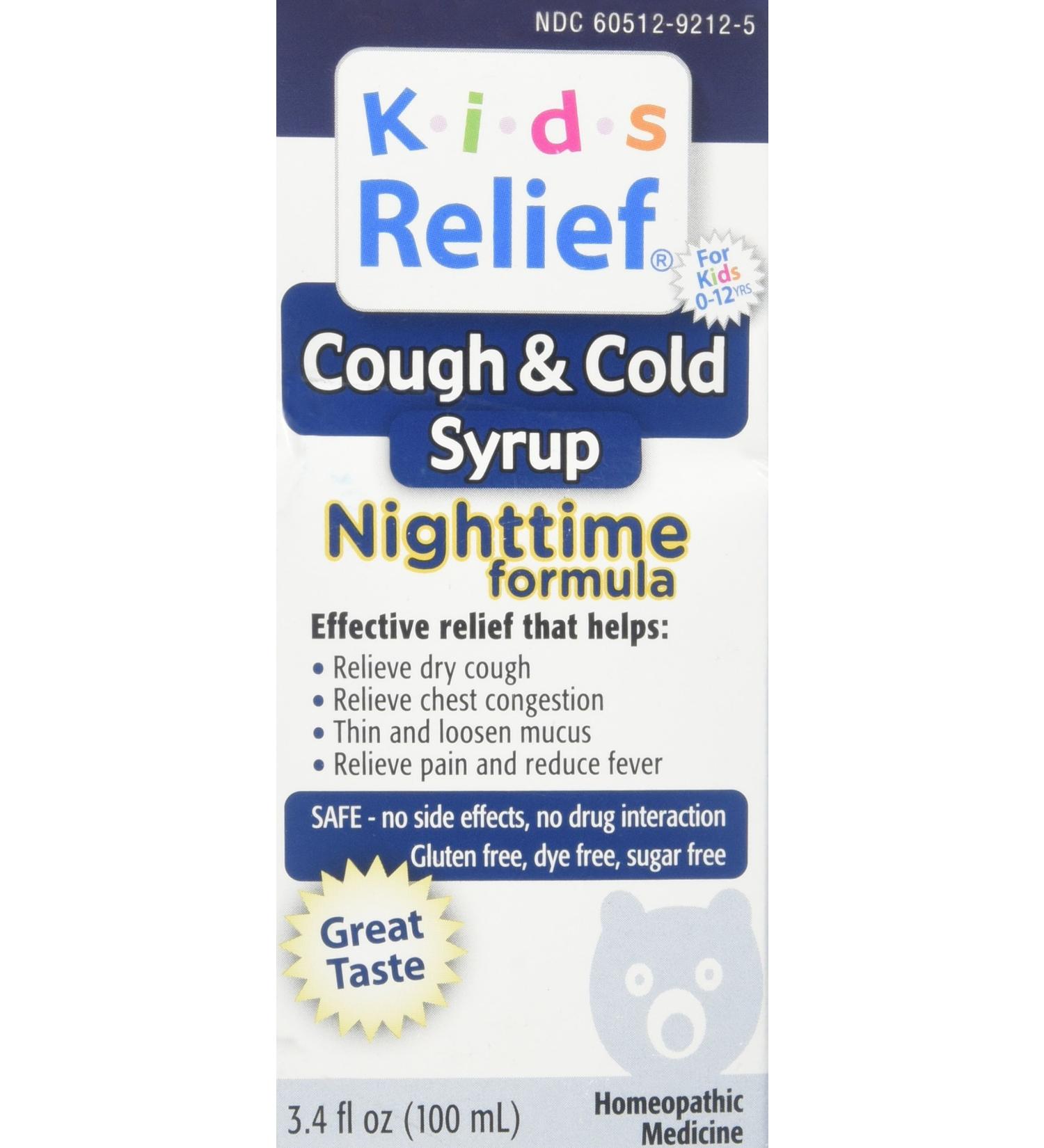 HOMEOLAB Kid's Relief Night Time 3.4 FZ - Natural Sleep Aid for Children - Buy Online on GoSupps.com