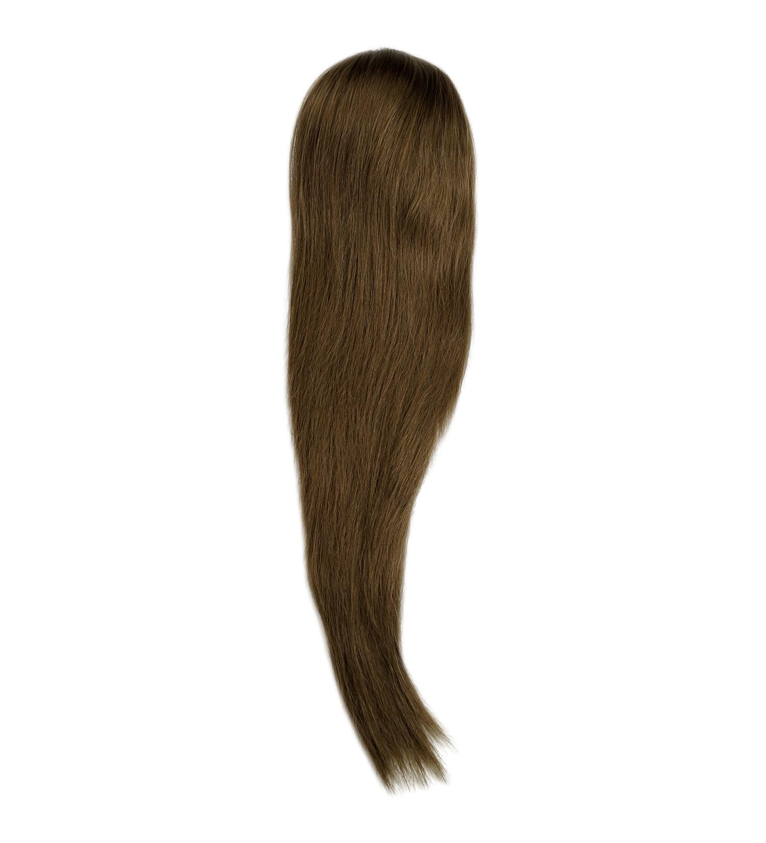 WIG ME UP WK06-12 Hairpiece - Voluminous Straight Braid/Ponytail with Mini Butterfly Clip 60 cm Golden Brown - International Shipping Available - Buy Online on GoSupps.com