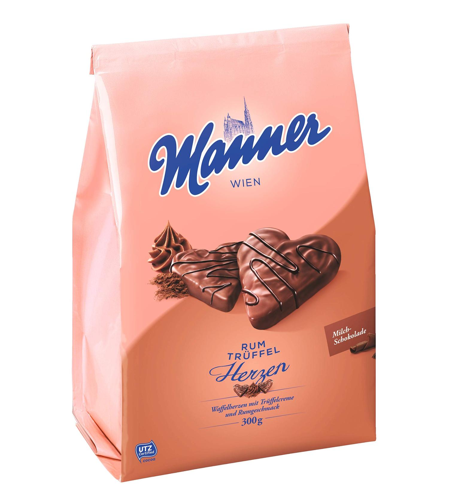 coeur de la cr me de truffe Manner rhum