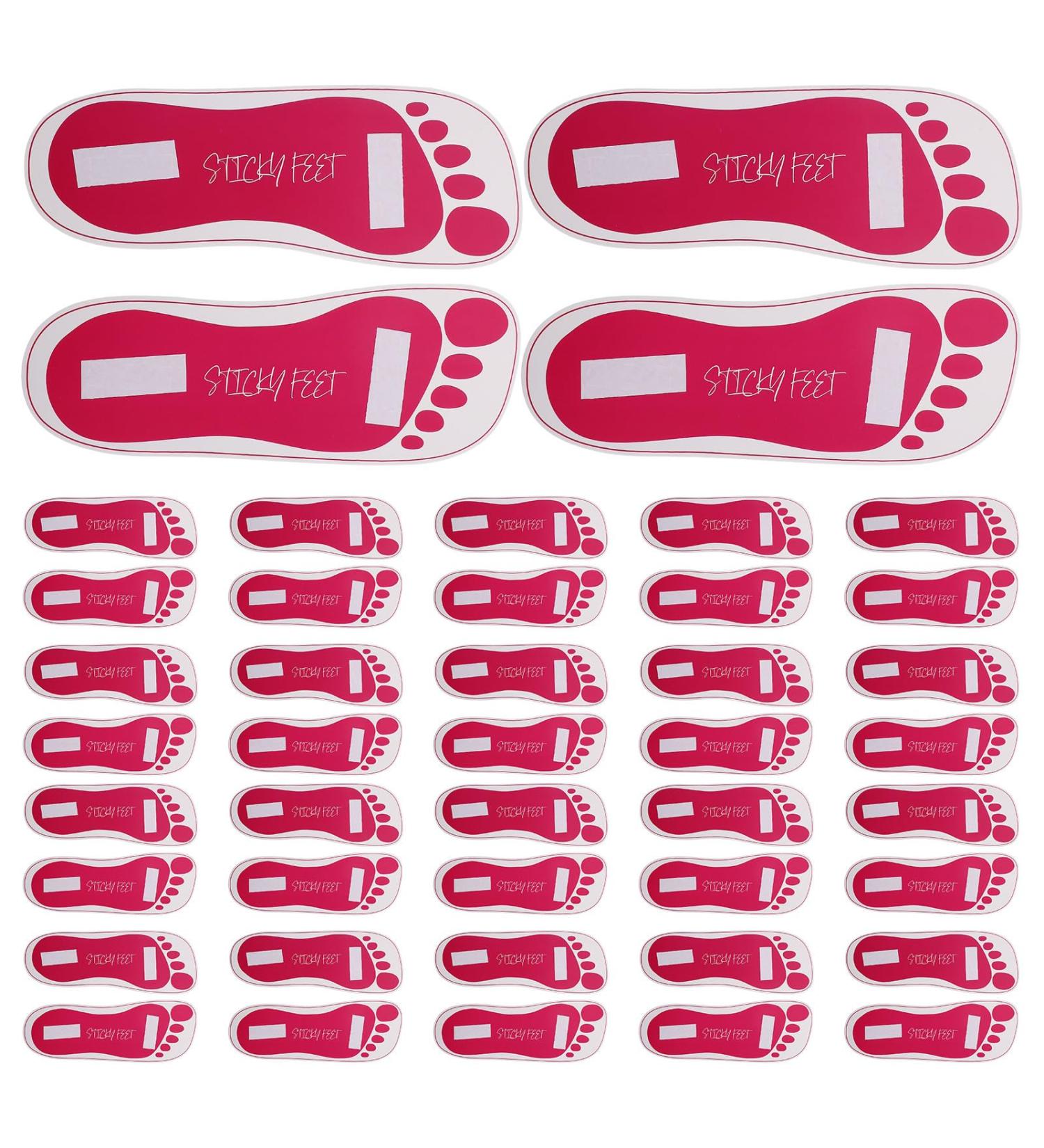 25 Paires de Coussinets Adh sifs Jetables Pieds Protecteurs Autobronzant en Papier Rose Fuchsia Semelles de Bronzage Adapt es pour Salon Maison et Spa Accessoires Hygi niques - Buy Online on GoSupps.com