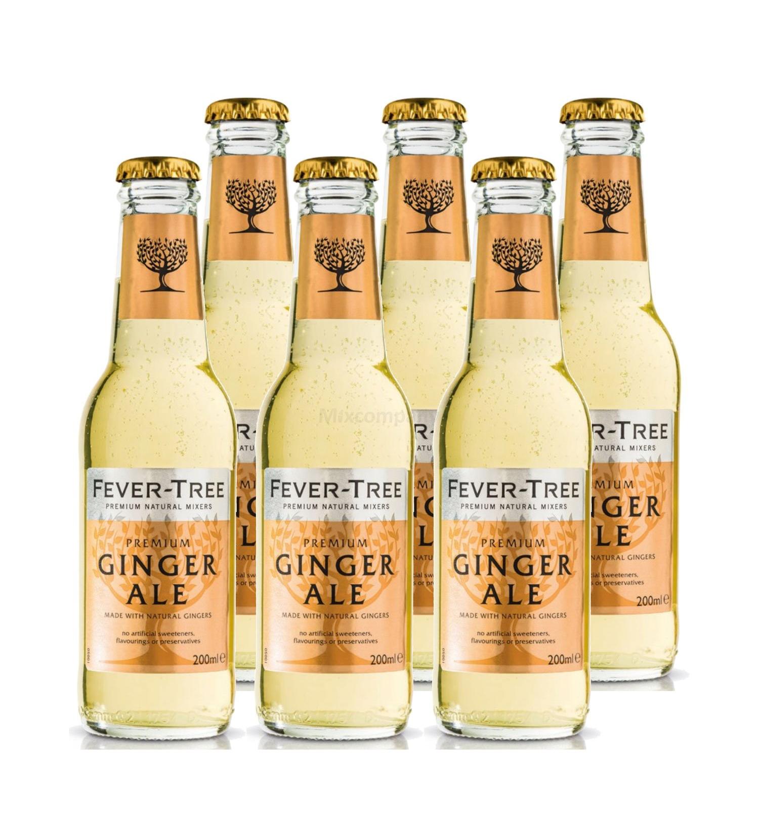 Fever-Tree Ginger Ale - 6x200ml 1200ml - Incl. deposit REFILLABLE