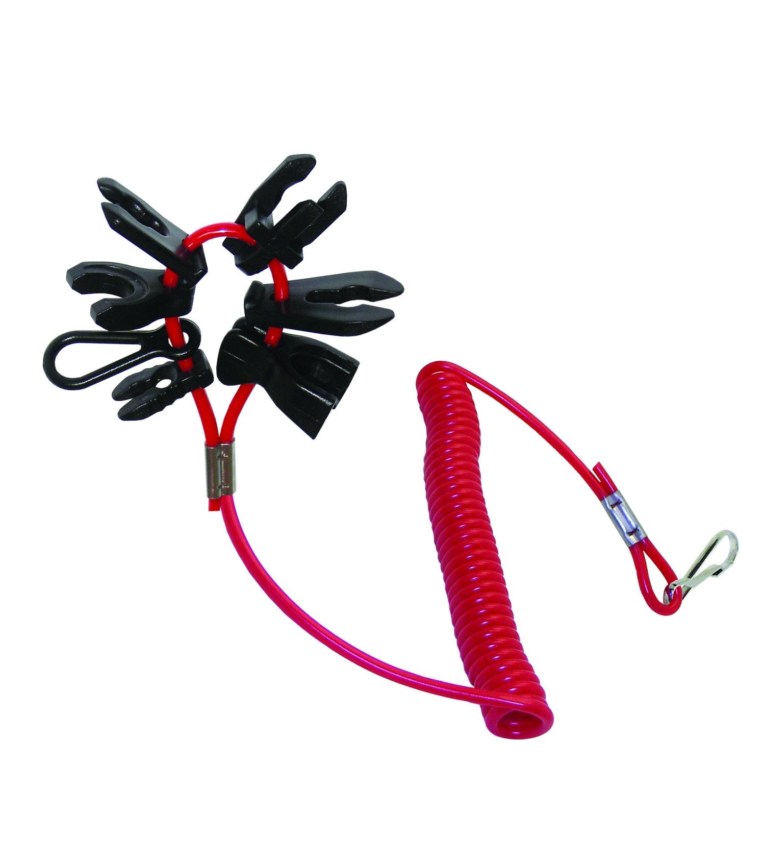 Shoreline Marine Universal Kill Switch Keys and Lanyard.