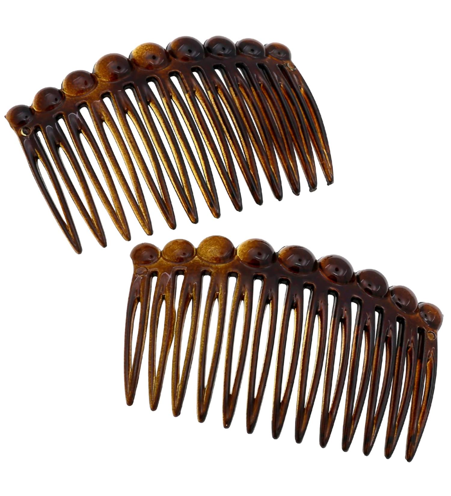 Camila Paris CP33/2 French Hair Side Comb - Small Tortoise Shell - Strong Hold Hair Clip for Women - Made in France - Buy Online on GoSupps.com