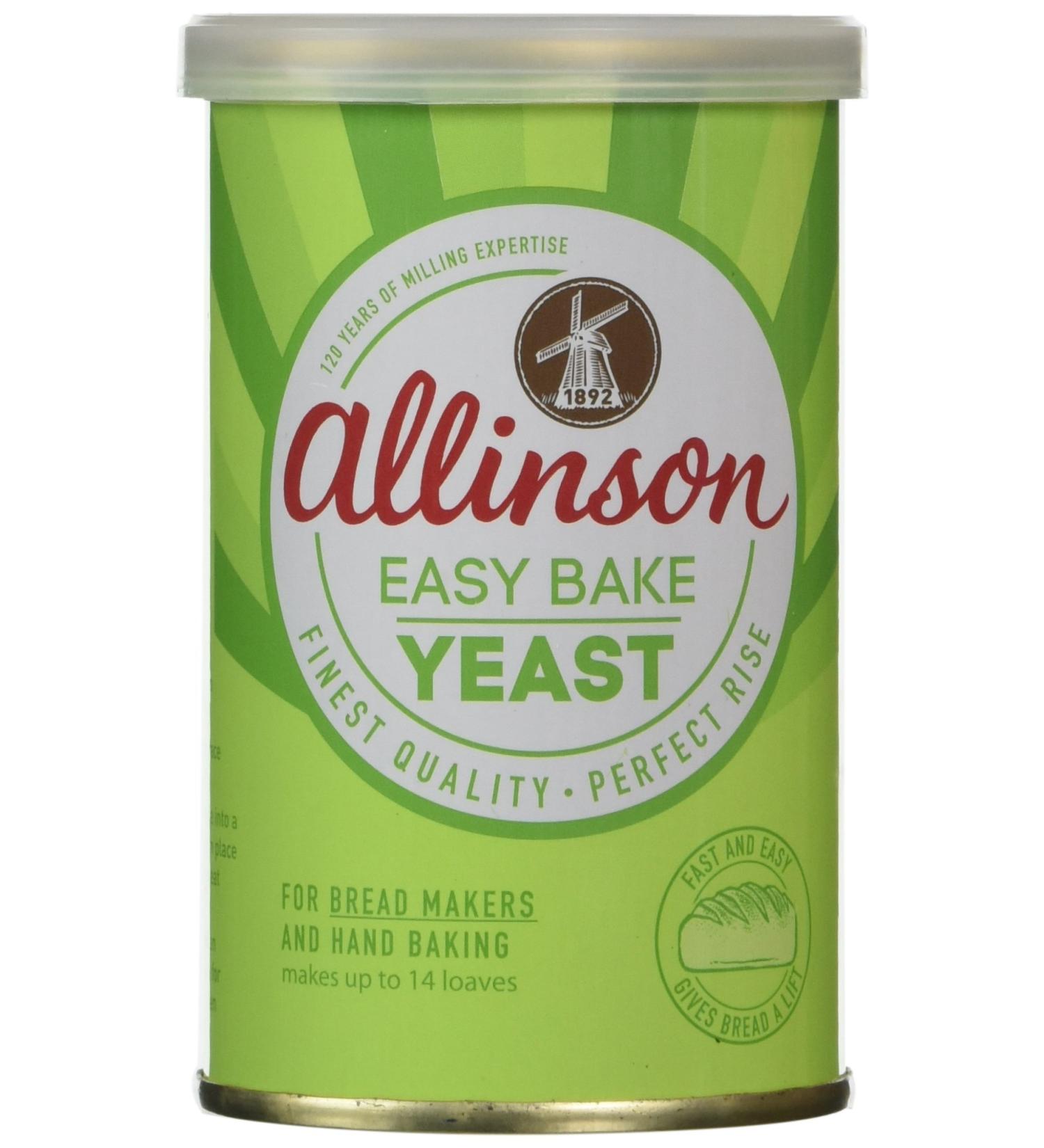 Allinson Easy Bake Yeast 100g - Perfect for Baking - Single Pack - Buy Online on GoSupps.com