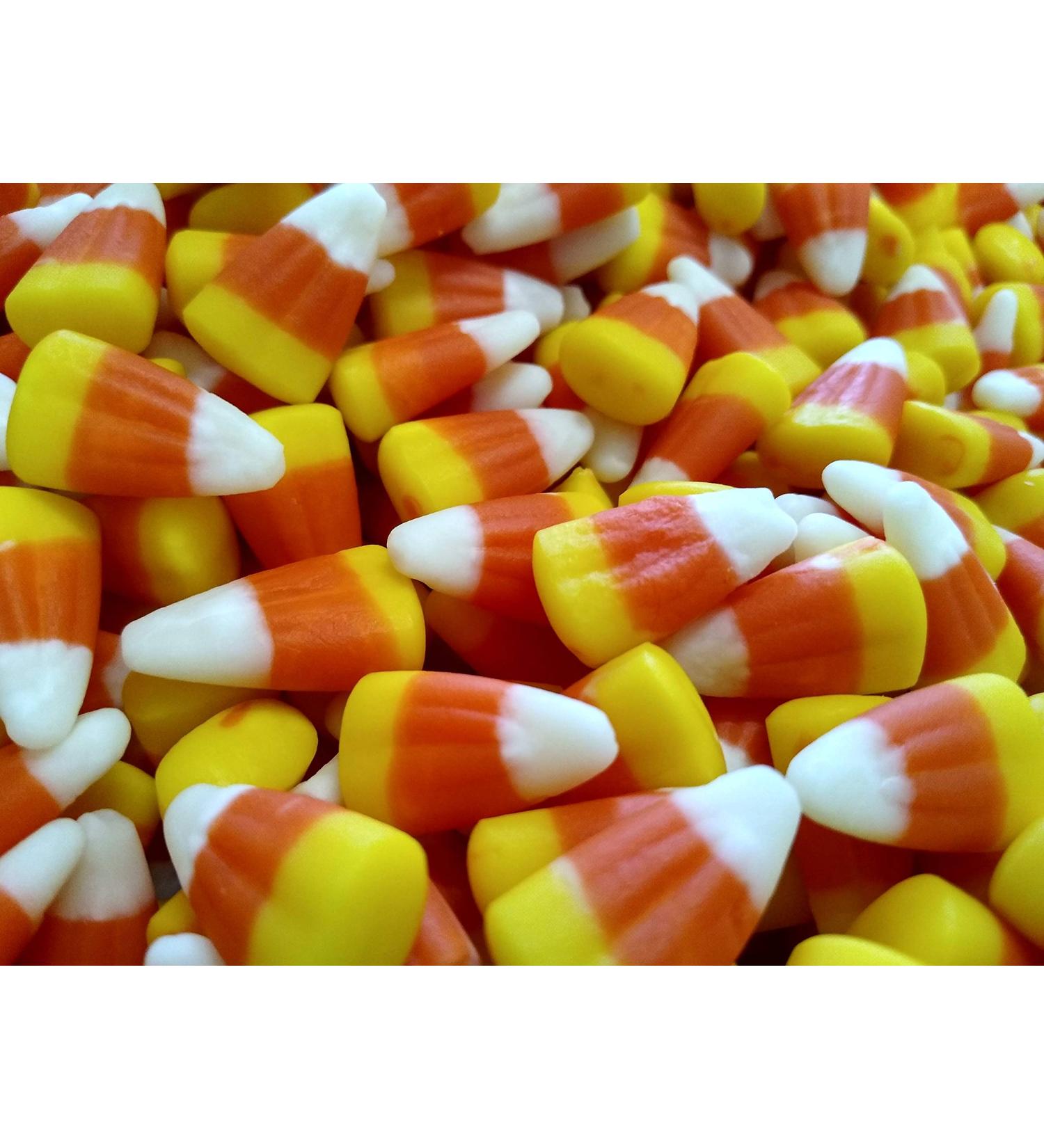 Candy Corn - 2 lb of Delicious Fresh Bulk Chewy Candy Corn for Autumn & Halloween - Buy Online on GoSupps.com