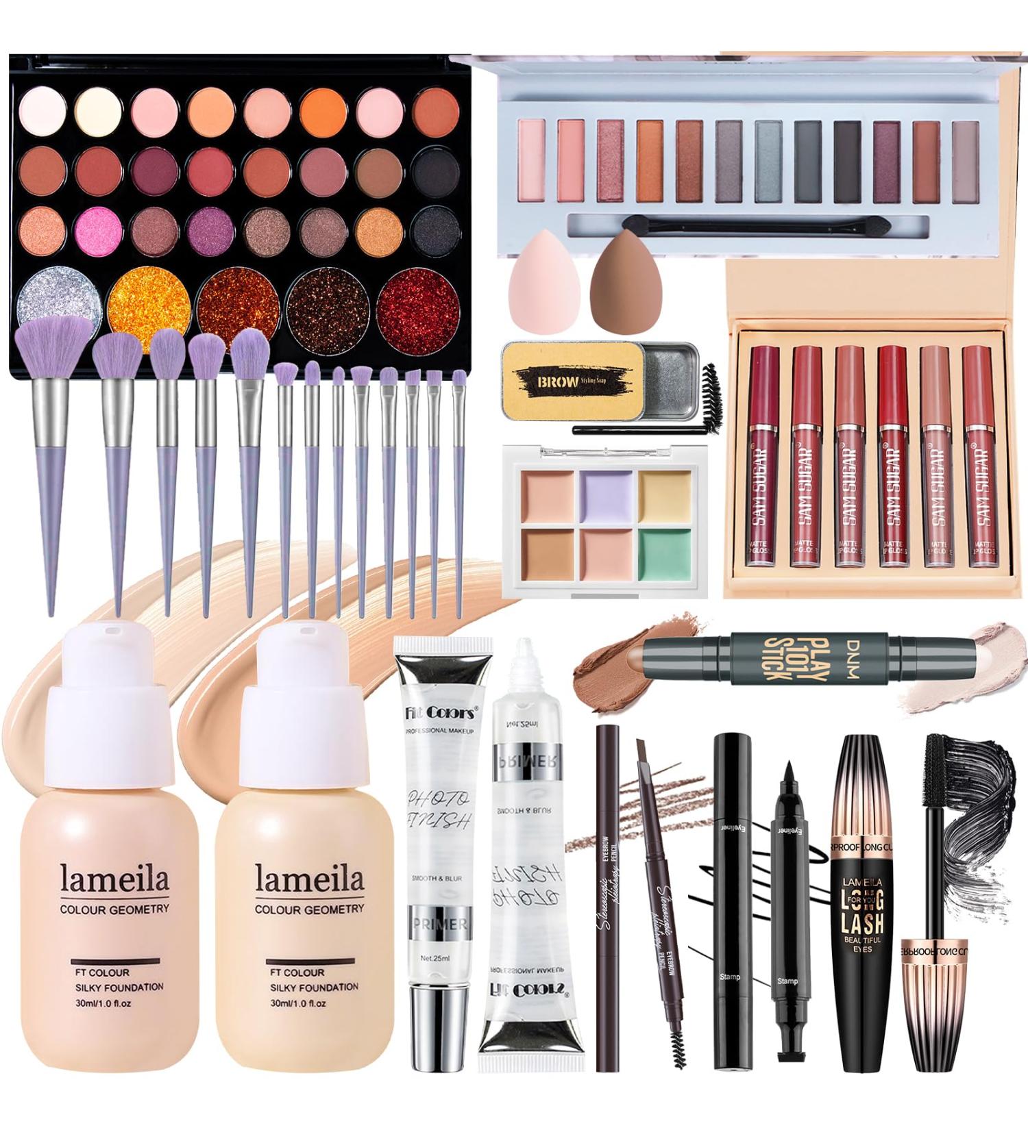 Full Face Makeup Set for Women Girls & Teens | Multipurpose Makeup Kit - Perfect Gift for Beginners & Pros - Buy Online on GoSupps.com