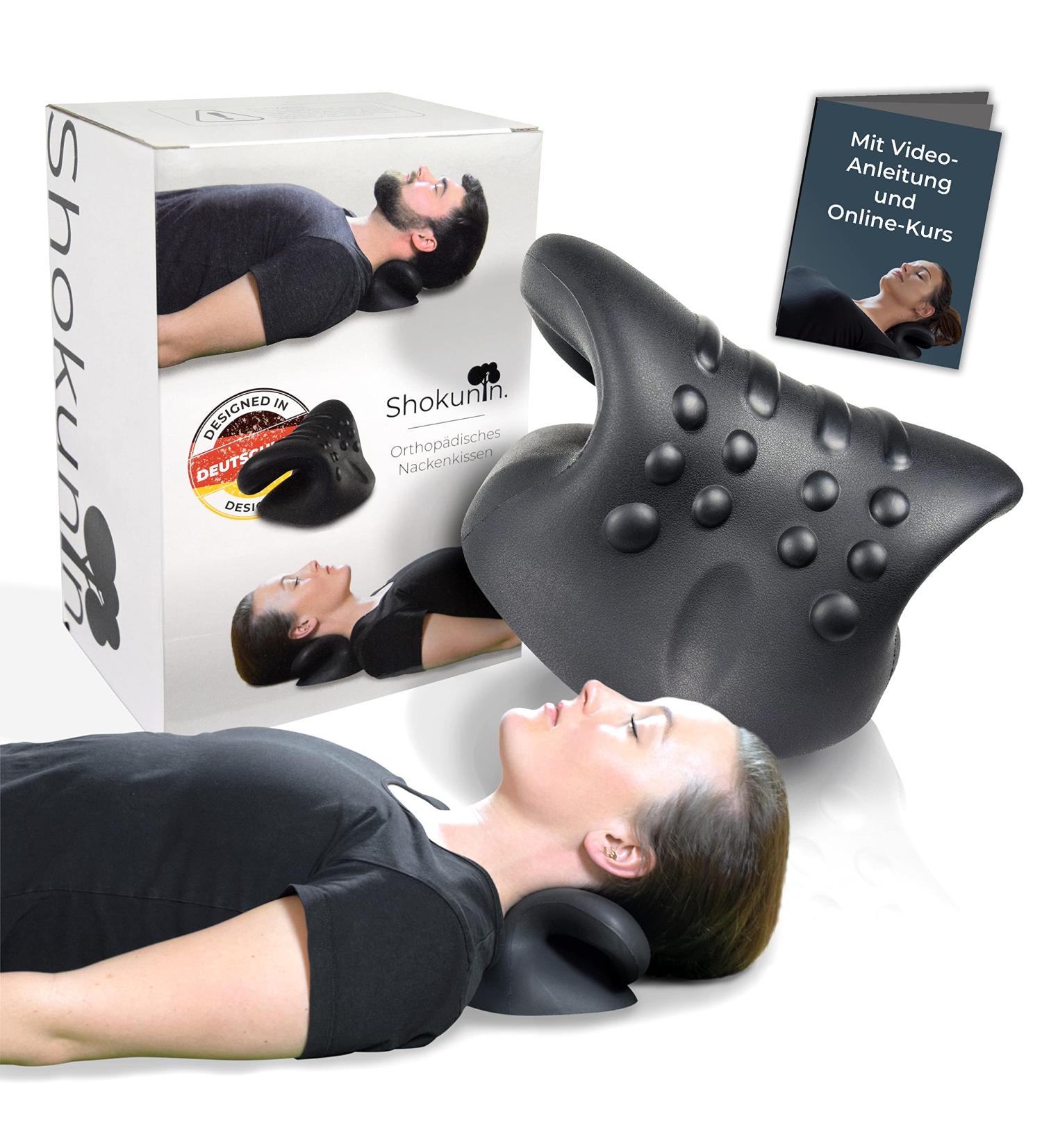 Shop Neck Extensor & Orthopedic Pillows for Migraine Relief Posture Correction and Relaxation HWS Physiotherapy Acupressure & Shiatsu Massage - Buy Online on GoSupps.com