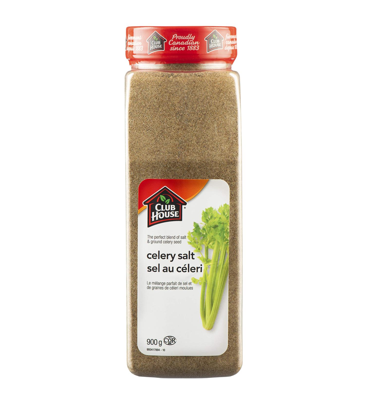 Club House Quality Natural Herbs & Spices Celery Salt 900g - Buy Online on GoSupps.com