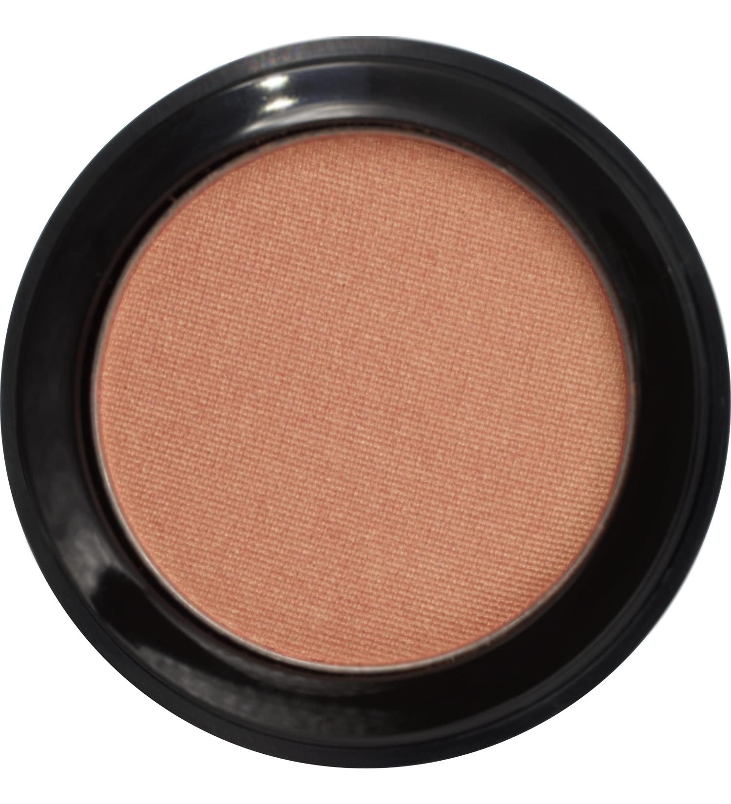 Pure Ziva Golden Coral Pink Peach Shimmer Bronze Vegan Eyeshadow - Talc & Paraben Free, Cruelty-Free - Buy Online on GoSupps.com