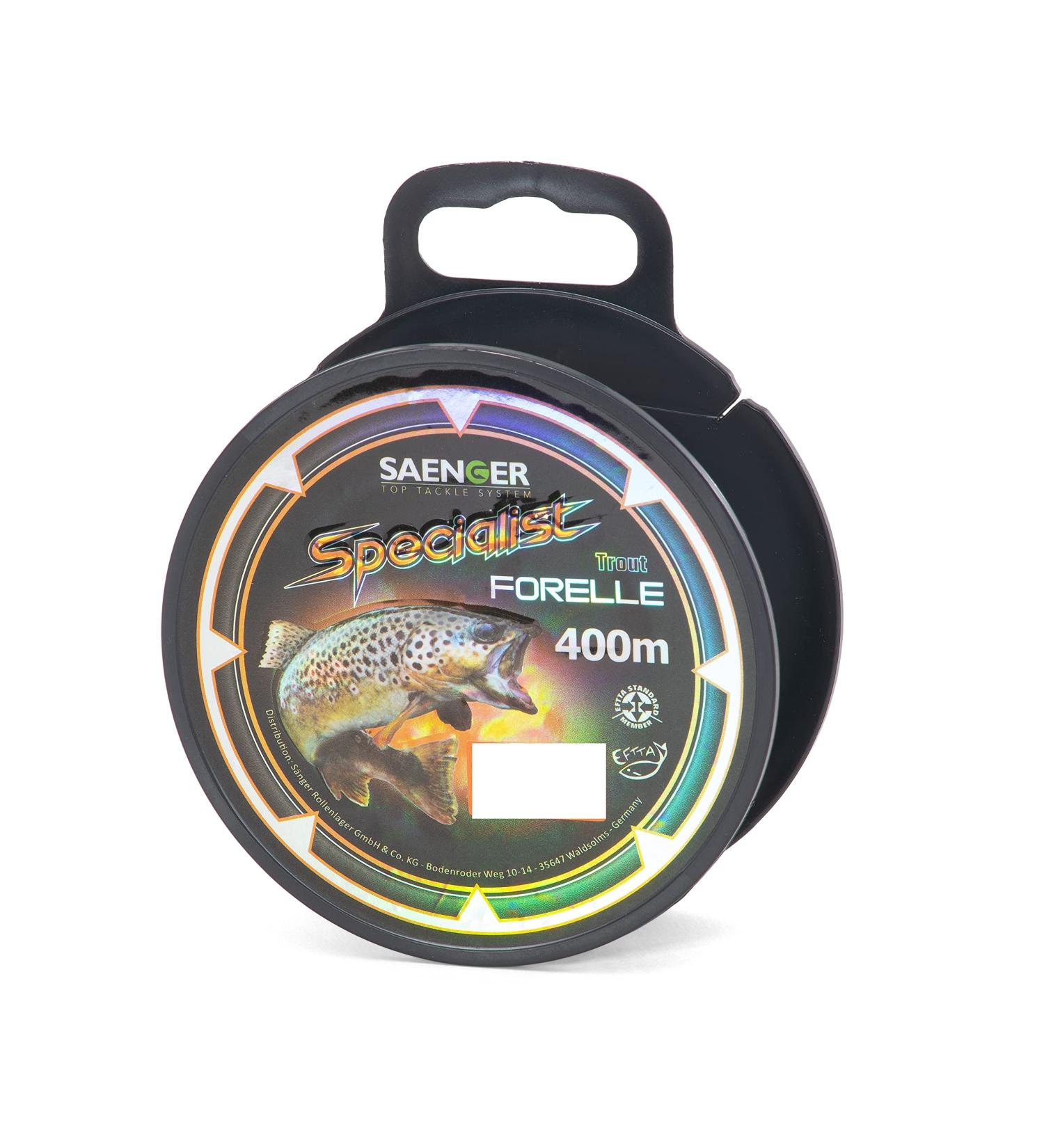 Specitec Specialist Trout 400m monofilament fishing line from S nger 0.20mm / 4.40kg