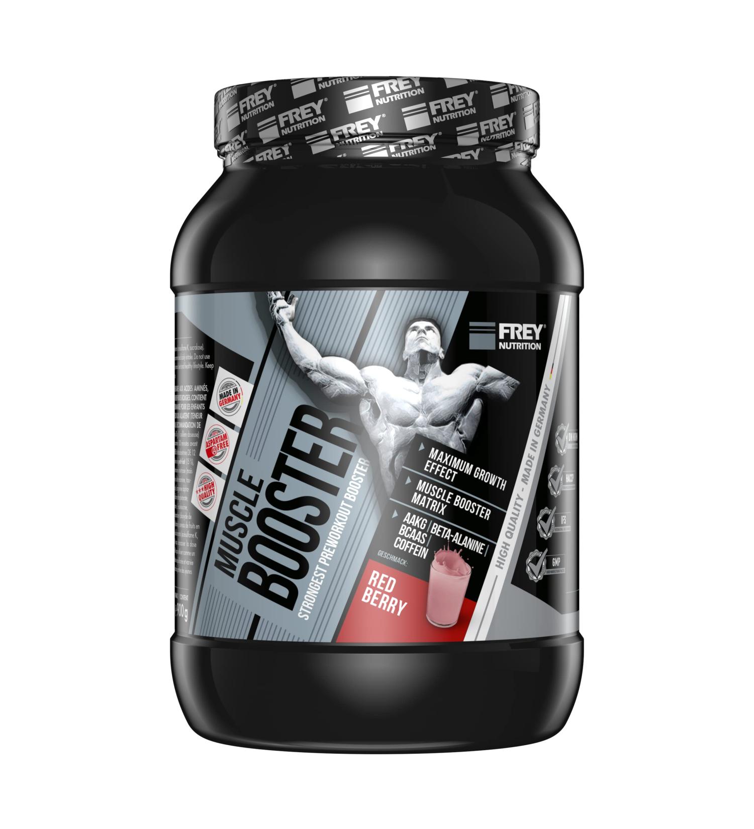 Frey Nutrition Muscle Booster - Enhance Performance & Recovery | 1 Pack (1 x 1g) - Buy Worldwide - Buy Online on GoSupps.com