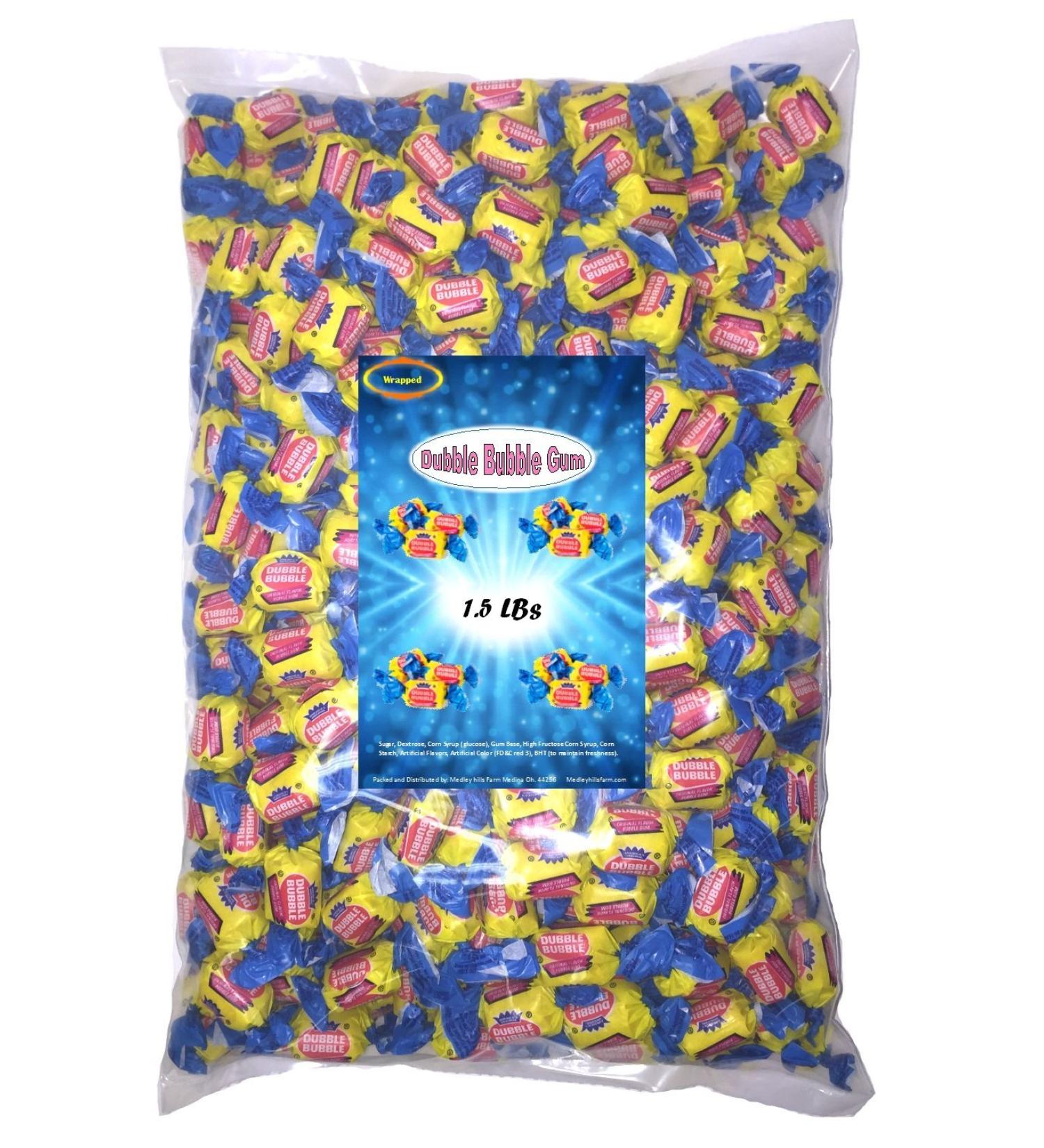 Dubble Bubble Gum 24oz Individually Wrapped Original Flavor - 1.5 lbs Pack of 1 - Buy Online on GoSupps.com