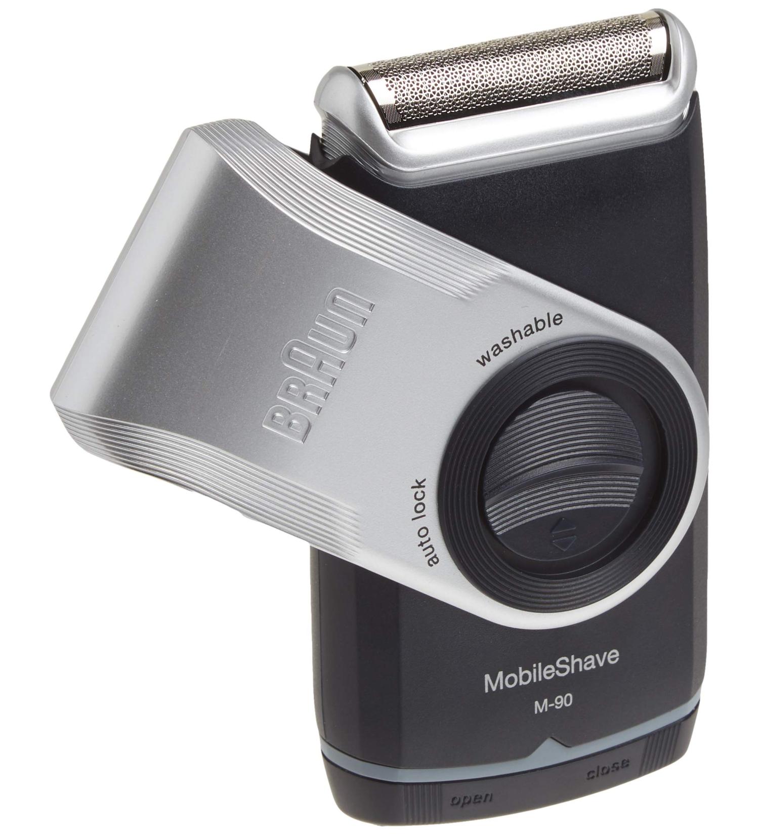 Braun M90 Mobile Electric Shaver with Precision Trimmer - Washable | For Men - Buy Online on GoSupps.com
