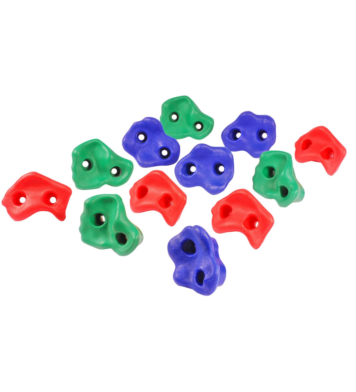 Buy HUDORA Climbing Grips Set for Children - 12 & 36 Pieces Climbing Stones | Safe & Durable International Shipping - Buy Online on GoSupps.com
