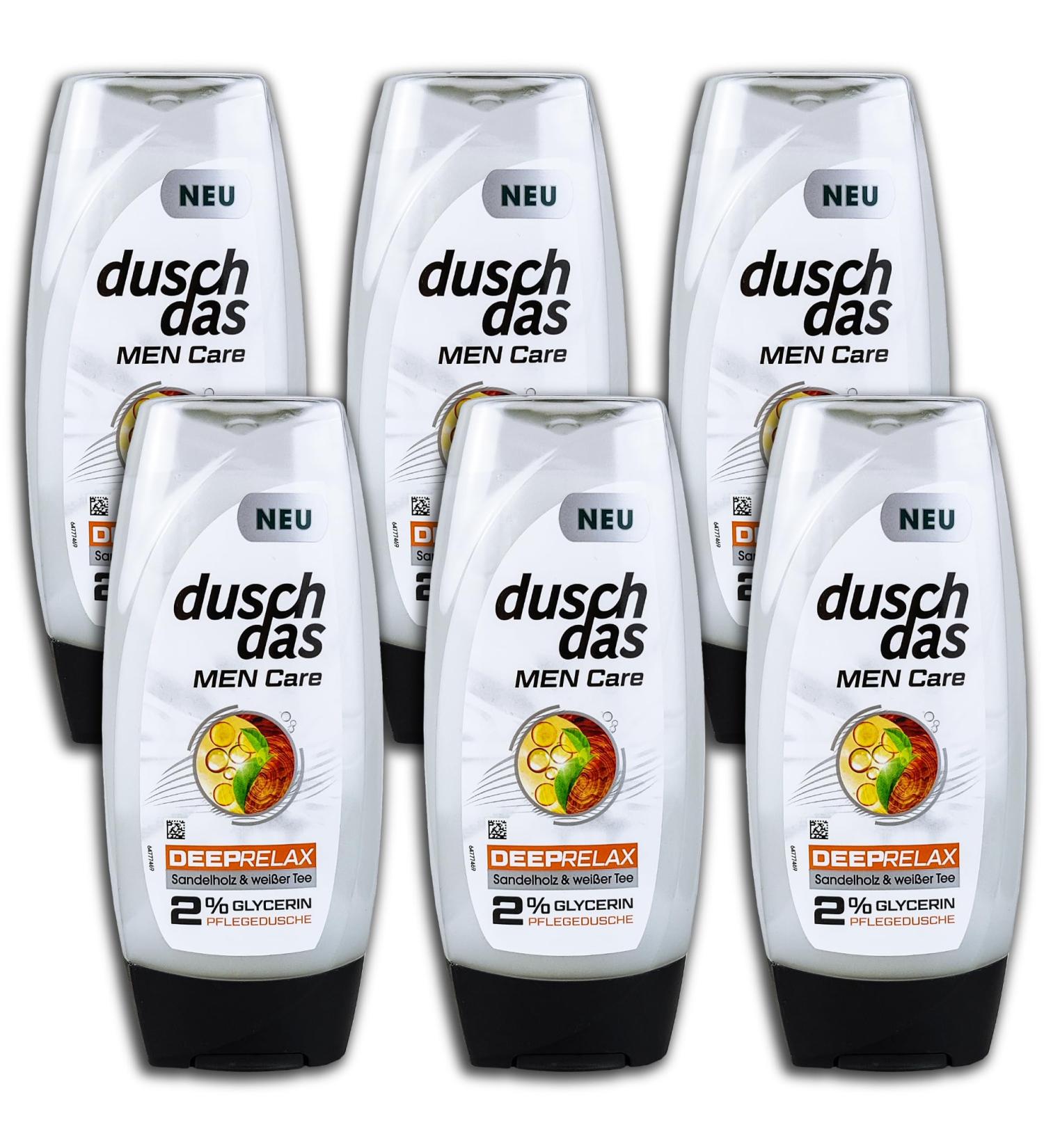 Duschdas Duschdas Men Deep Relaxing Shower Gel 225ml (Pack of 6)