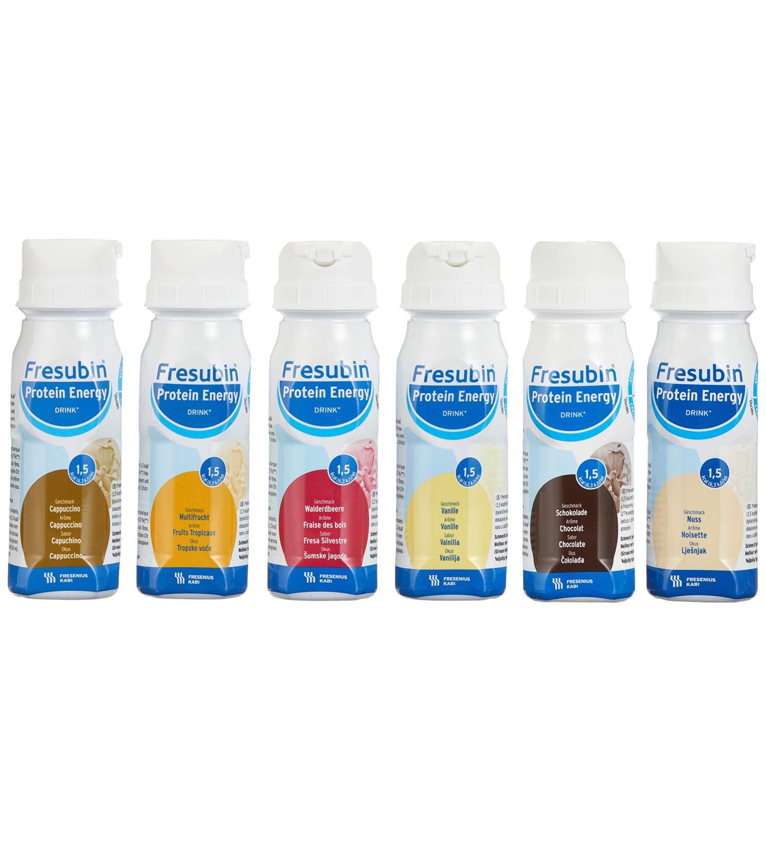 Fresubin Protein Energy Drink - Mixed Carton 6X4 | High Protein Nutritional Support | International Shipping - Buy Online on GoSupps.com