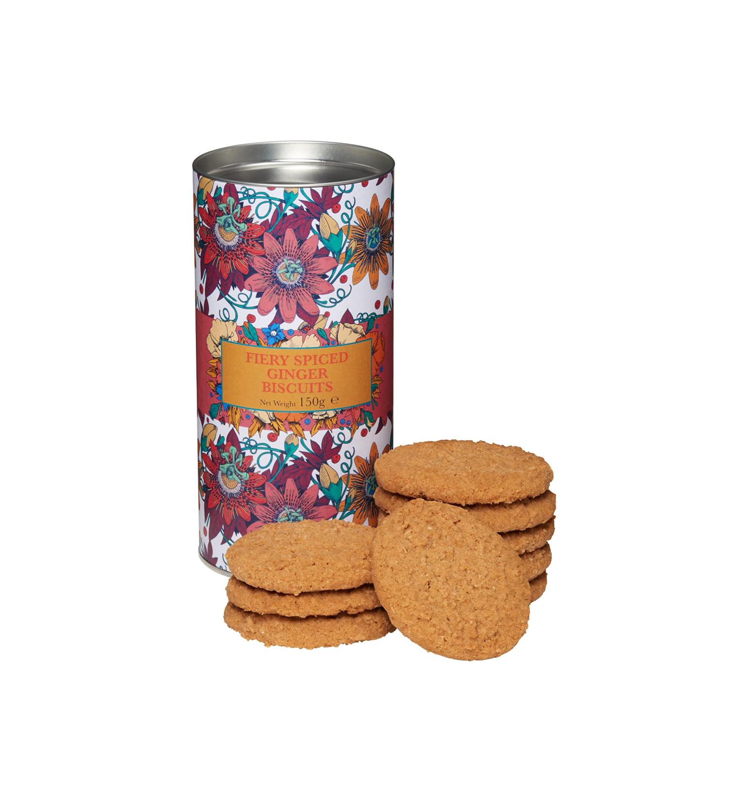 Frida Kahlo | Fiery Spiced Ginger Biscuits Gift Tube 150g