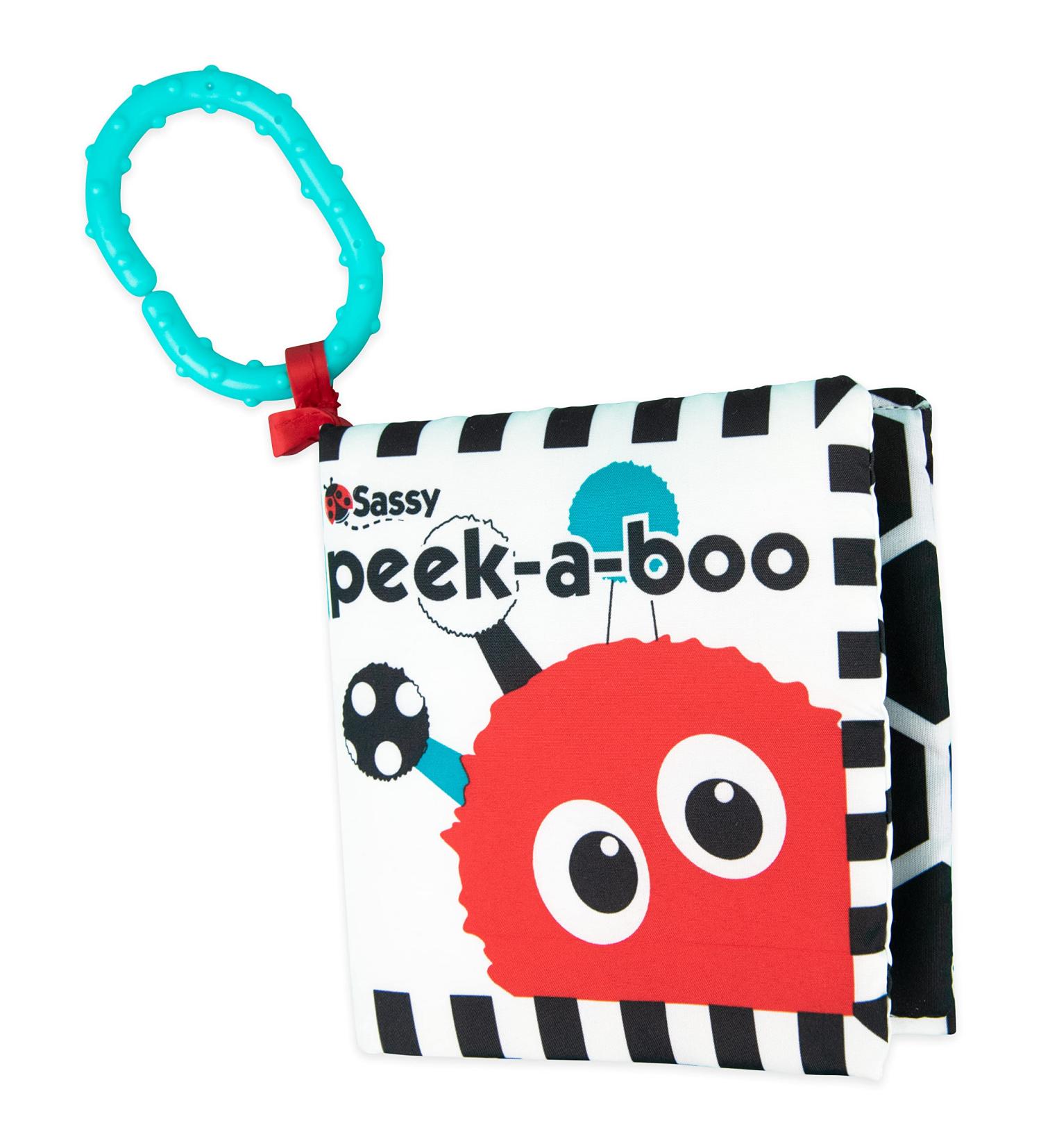 Sassy Inspire The Senses Peek-A-Boo Activity Book | 0+ Months | Engaging Developmental Toy - Buy Online on GoSupps.com