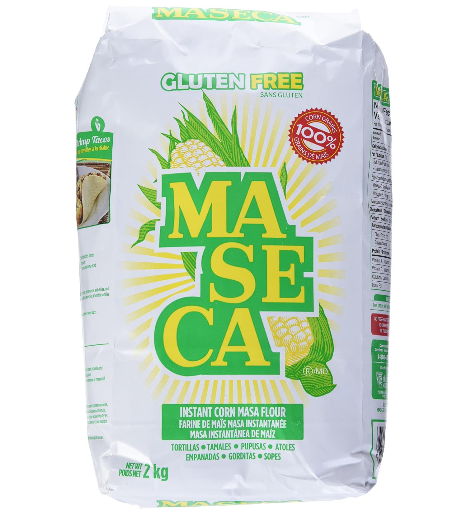 Maseca Instant Corn Masa Flour 1.8kg: Authentic Mexican Flavor Made Easy - Buy Online on GoSupps.com