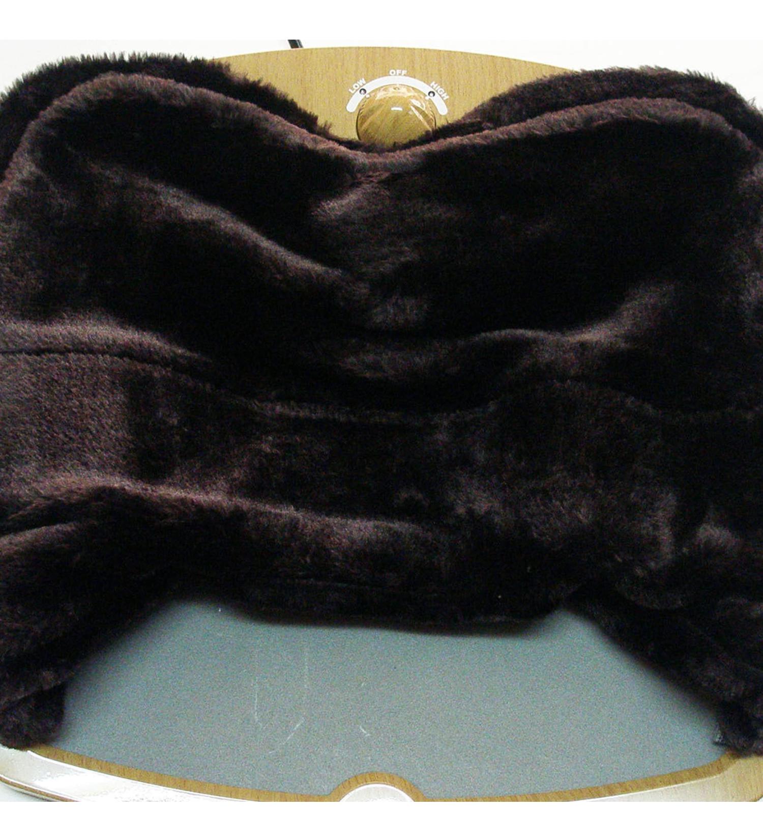 Buy Electric Foot Warmer with Soft Removable Lining & Wooden Base | 2 Temperature Settings | Ideal for Cozy Comfort - Buy Online on GoSupps.com