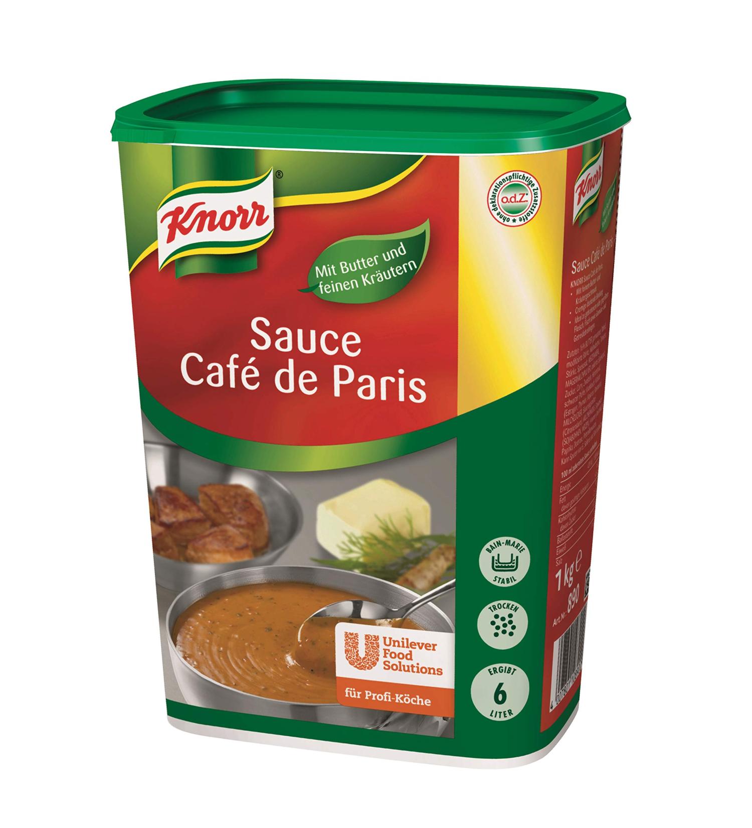 Buy Knorr Sauce Caf de Paris - 1 kg | Fine Butter & Herb Flavor | International Shipping - Buy Online on GoSupps.com