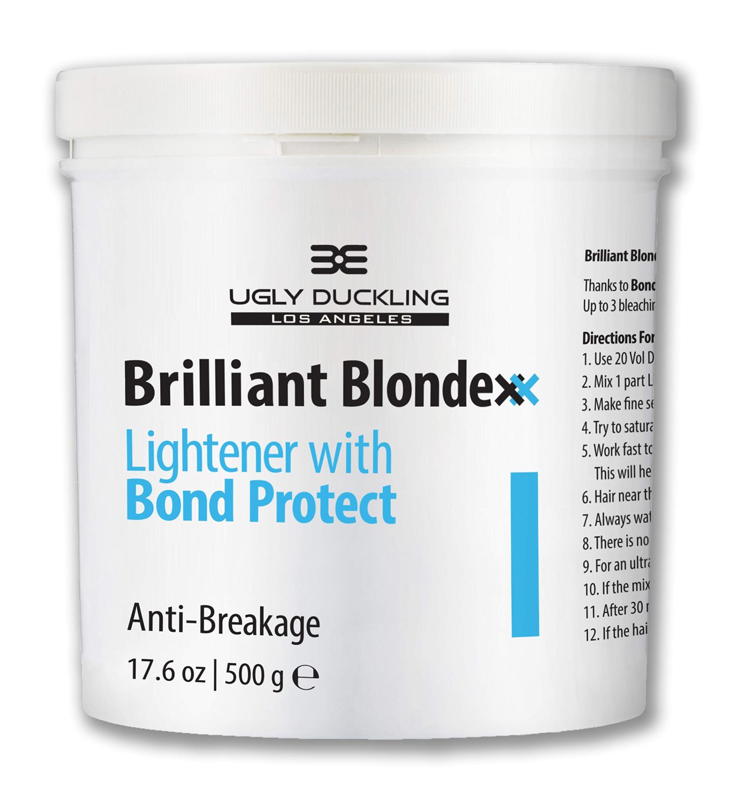 Ugly Duckling Brilliant Blondexx Bond Protect Lightener 17.6 oz - Professional Hair Lightening Treatment - Buy Online on GoSupps.com