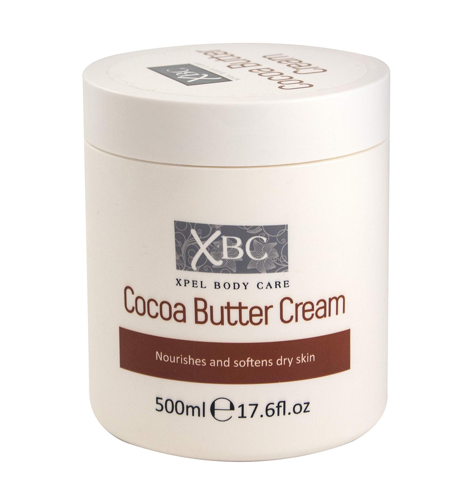 XBC Cr me au beurre de cacao (3 x 500 ml) Grand pot nourrit et adoucit les peaux s ches