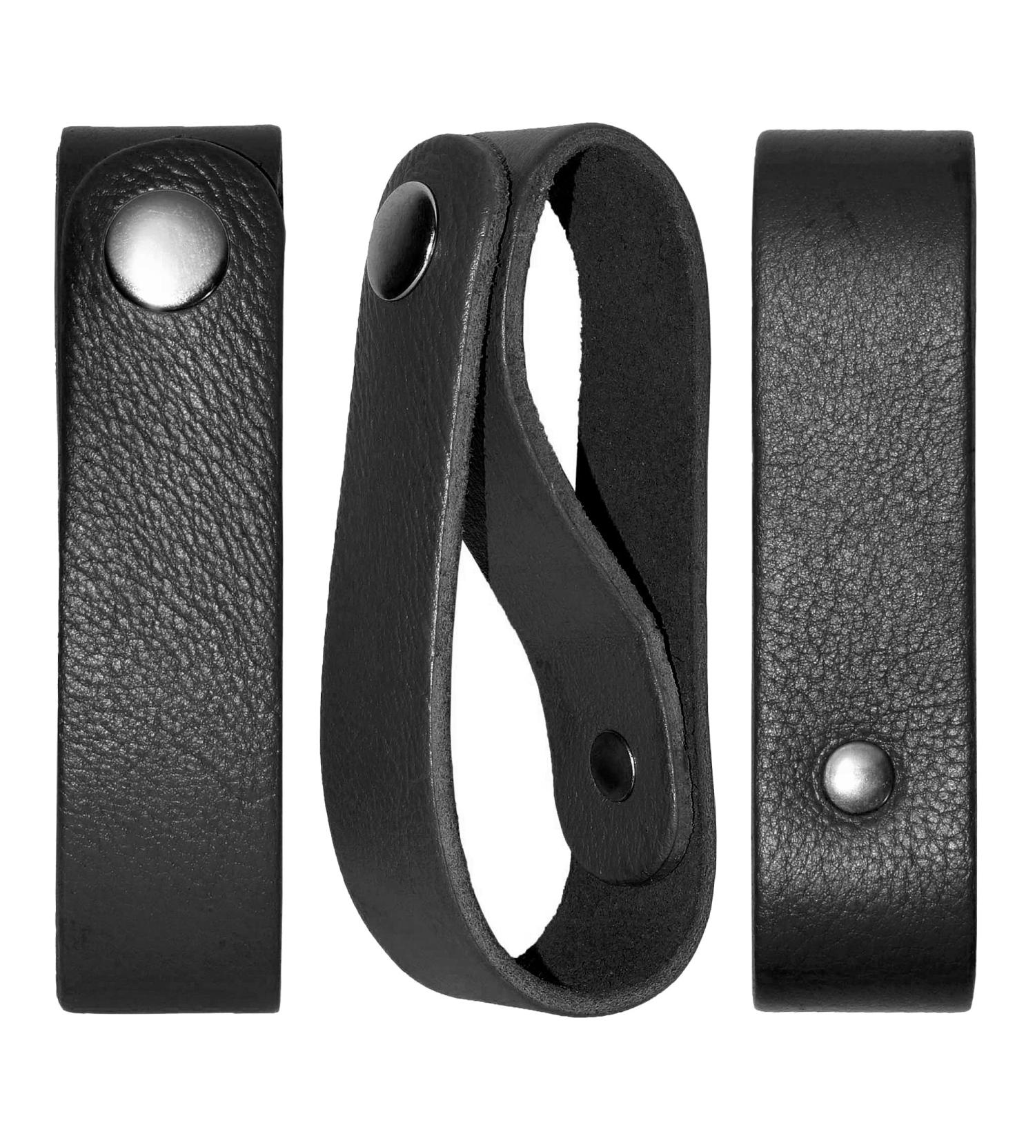 Ardour Crafts Genuine Leather Whip Holster - Black Handmade Holder for Riding Whips & Crops - Buy Online on GoSupps.com