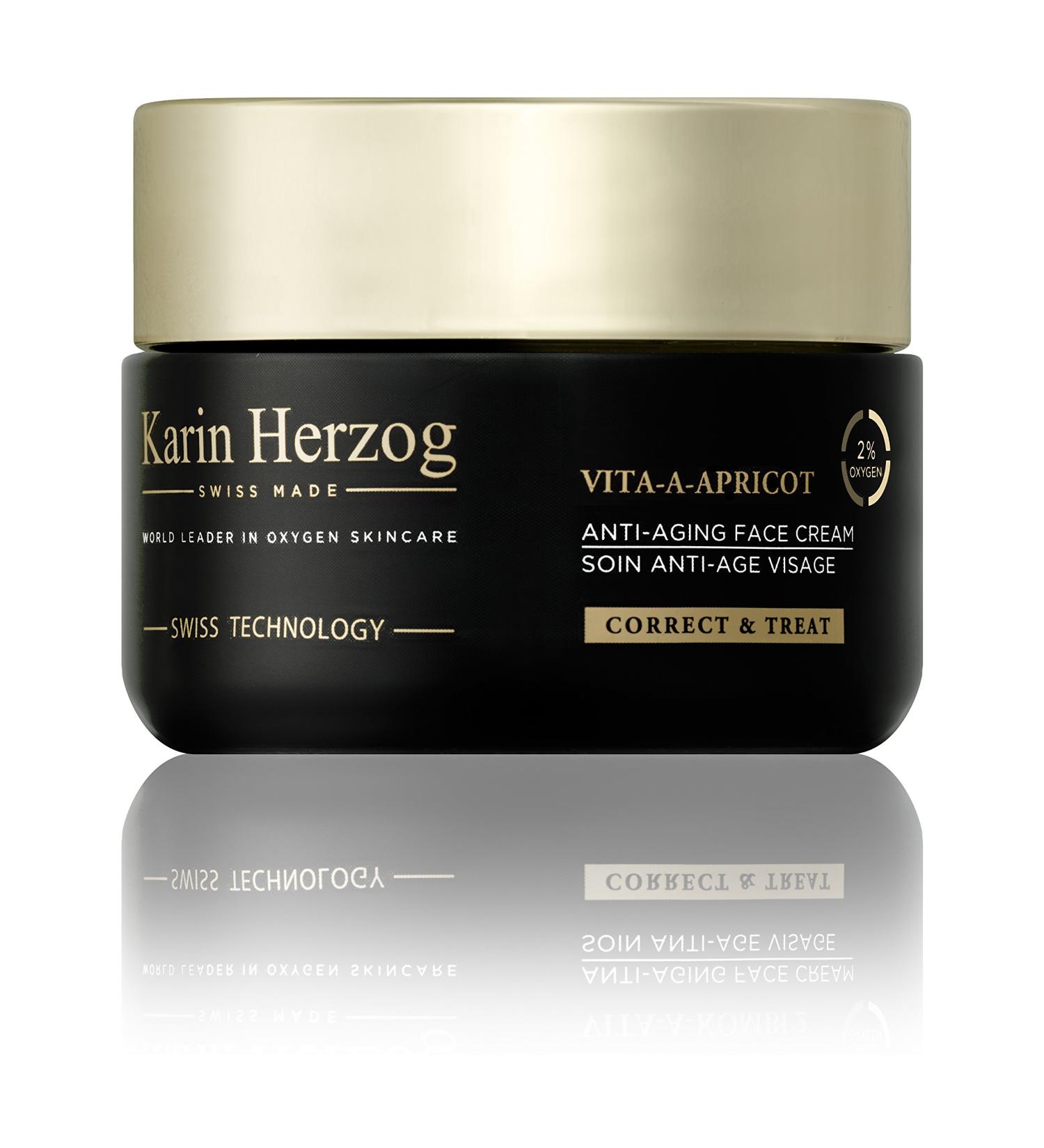 Buy Karin Herzog Vita-A-Apricot Anti-Ageing Face Cream 50ml for Dry Skin | International Shipping Available - Buy Online on GoSupps.com