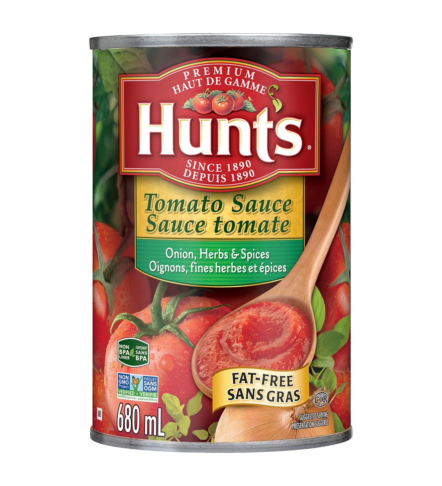 Hunt's Tomato Sauce with Onion Herbs and Spices 680 ml Pack of 12 680 ml (Pack of 12) - Buy Online on GoSupps.com